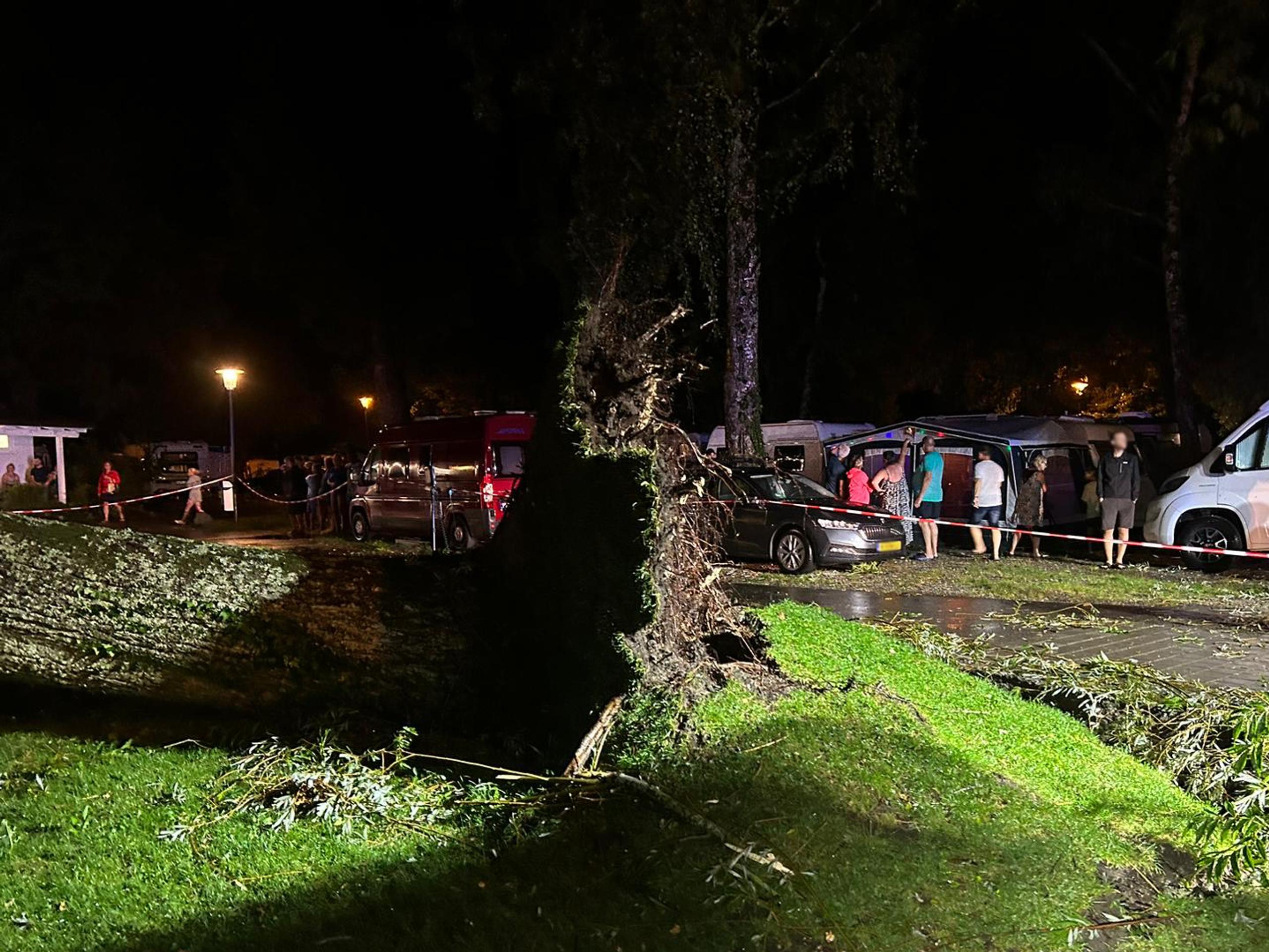 Silné búrky v Nemecku.