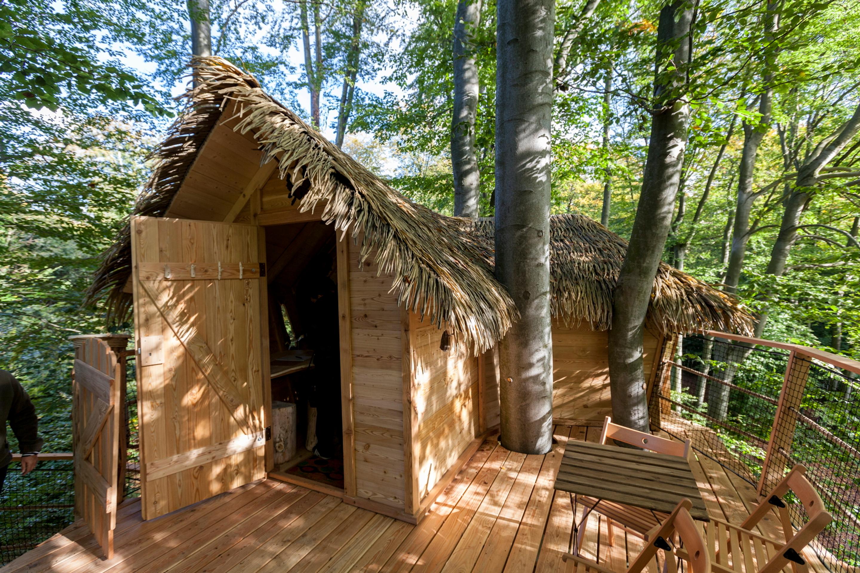 Domček na strome na bratislavskom Kačíne