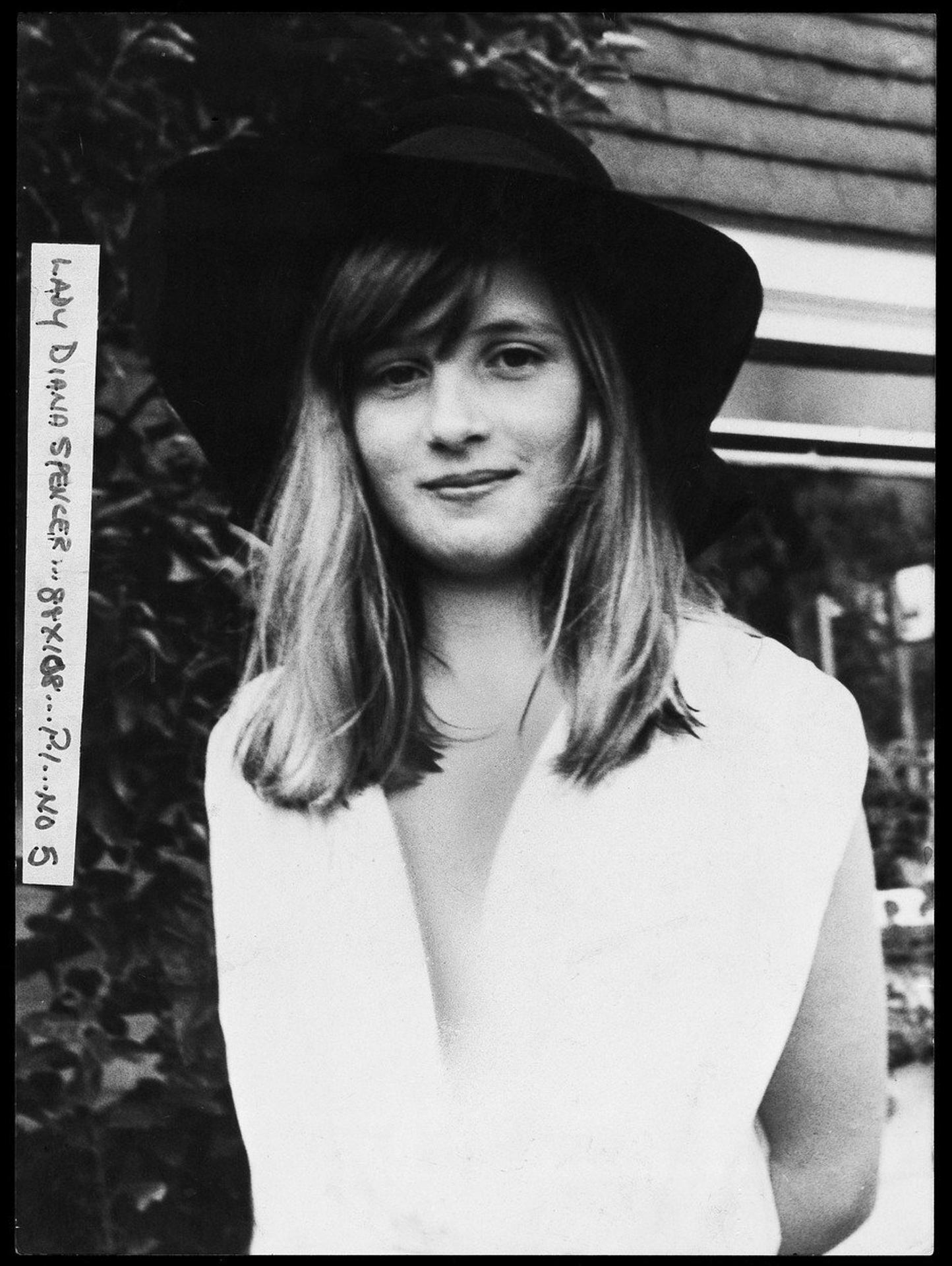 Princezná Diana ako dieťa.