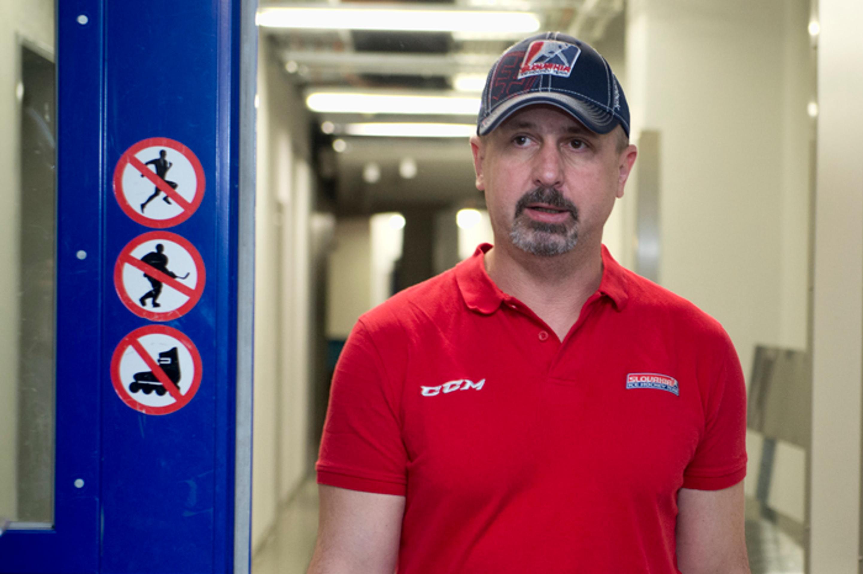 Reprezentačný tréner Zdeno Cíger.