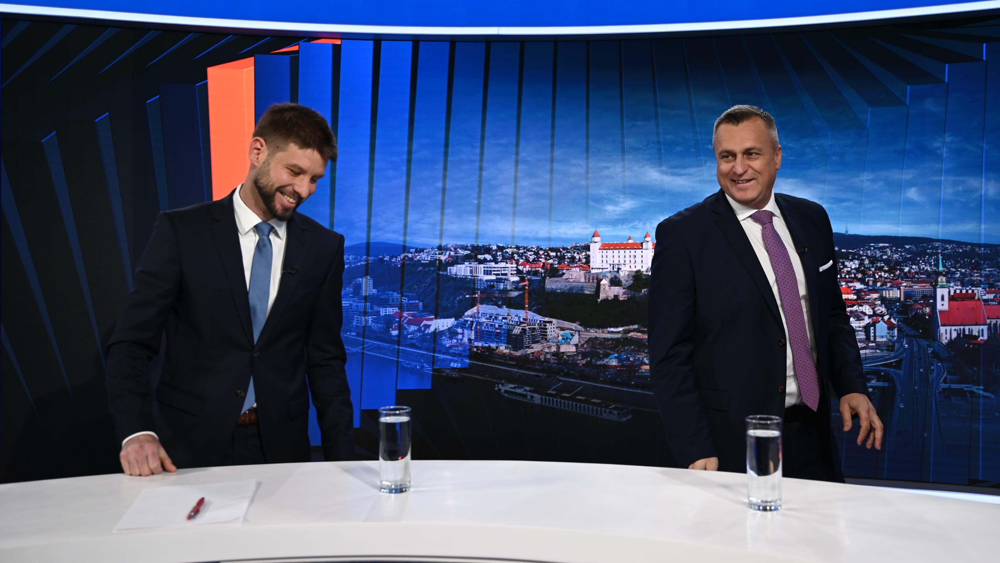 Hosťami relácie Na telo boli Michal Šimečka a Andrej Danko