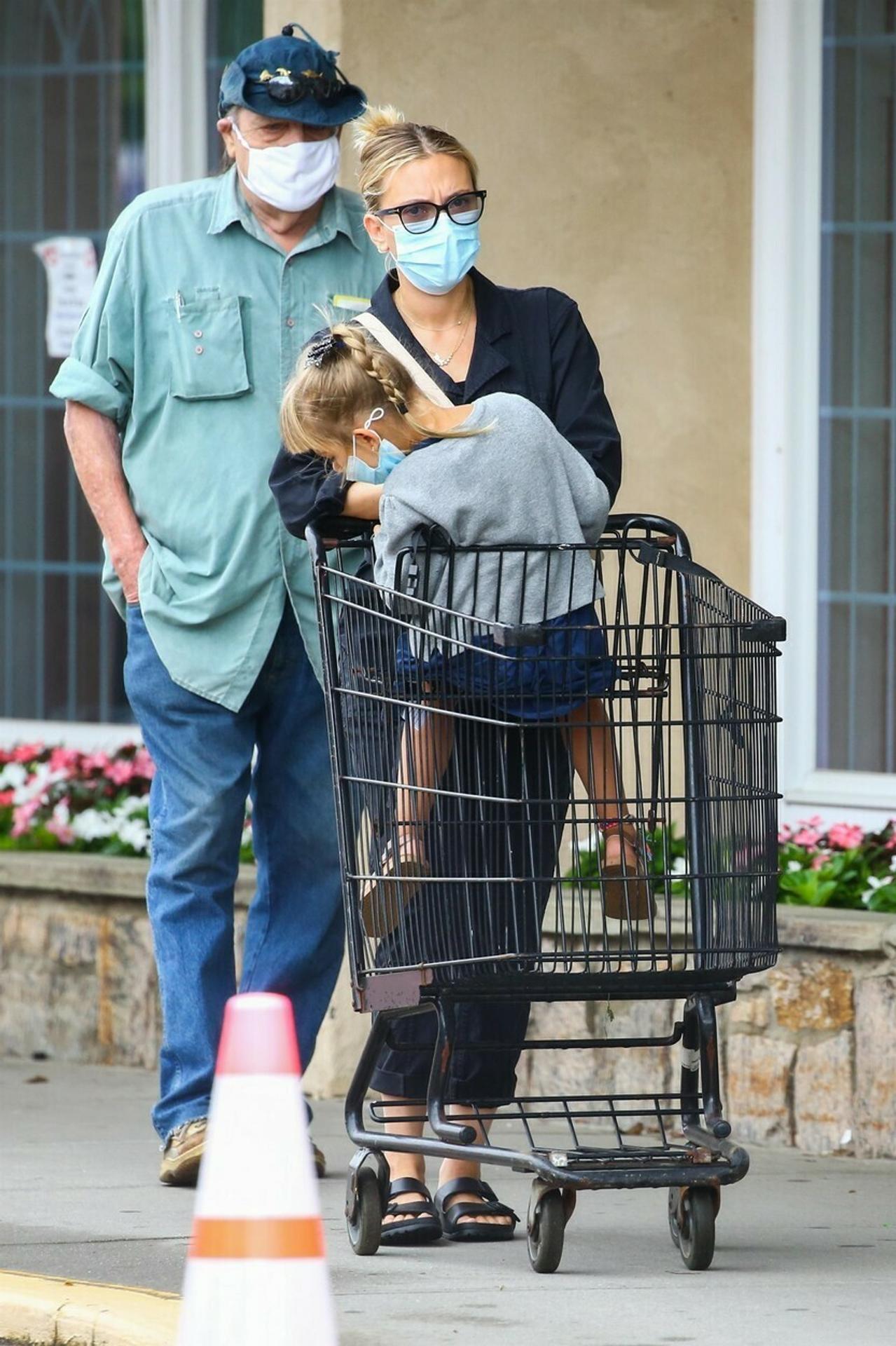 Scarlett Johansson s dcérkou Rose