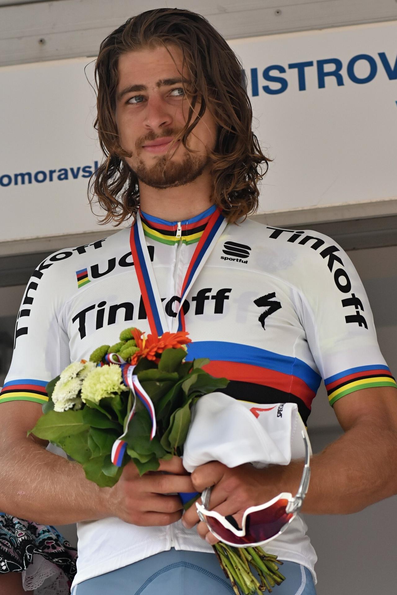 Vicemajster Slovenska v cestnej cyklistike Peter Sagan.