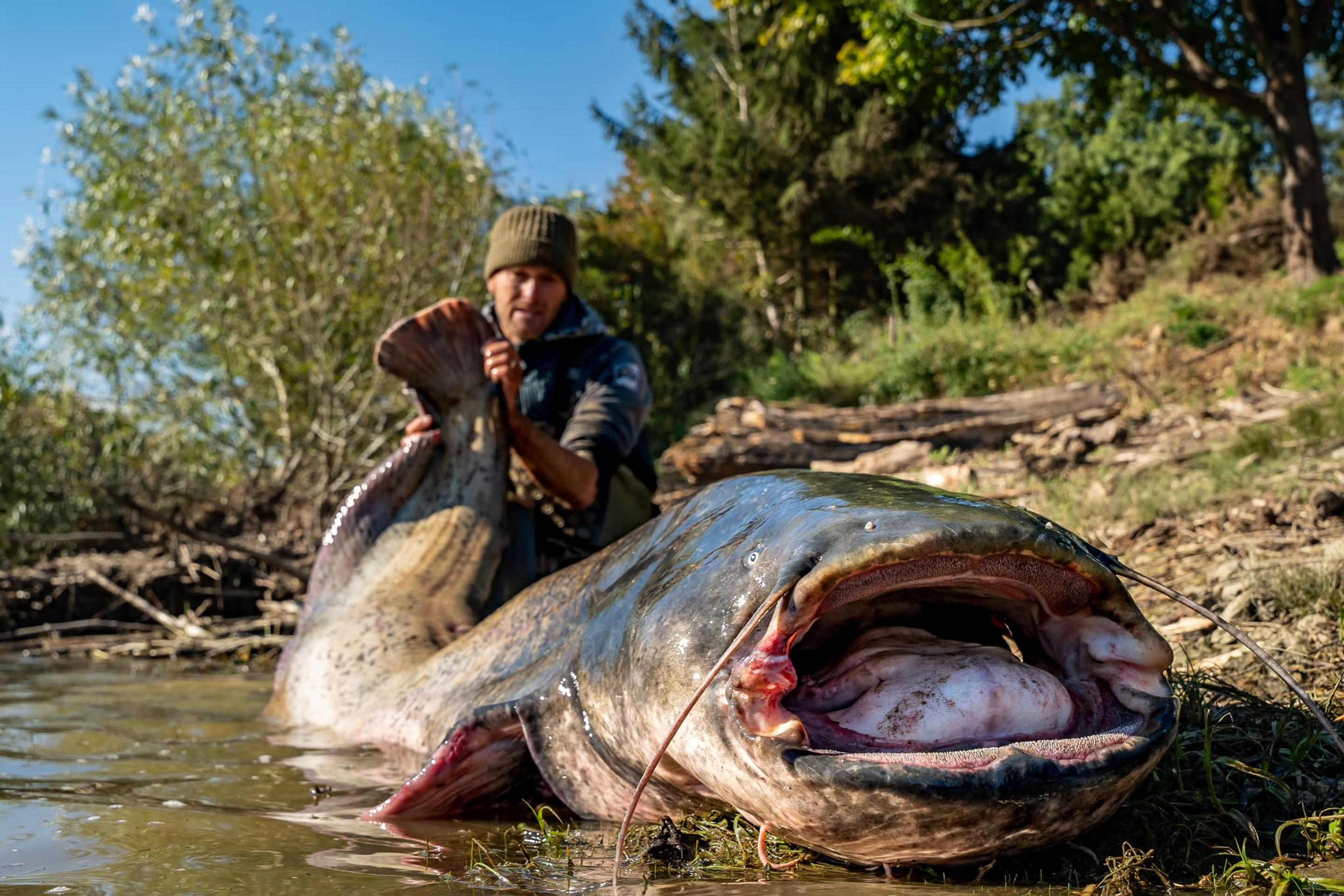 Jakub Vágner ulovil rekordného sumca.