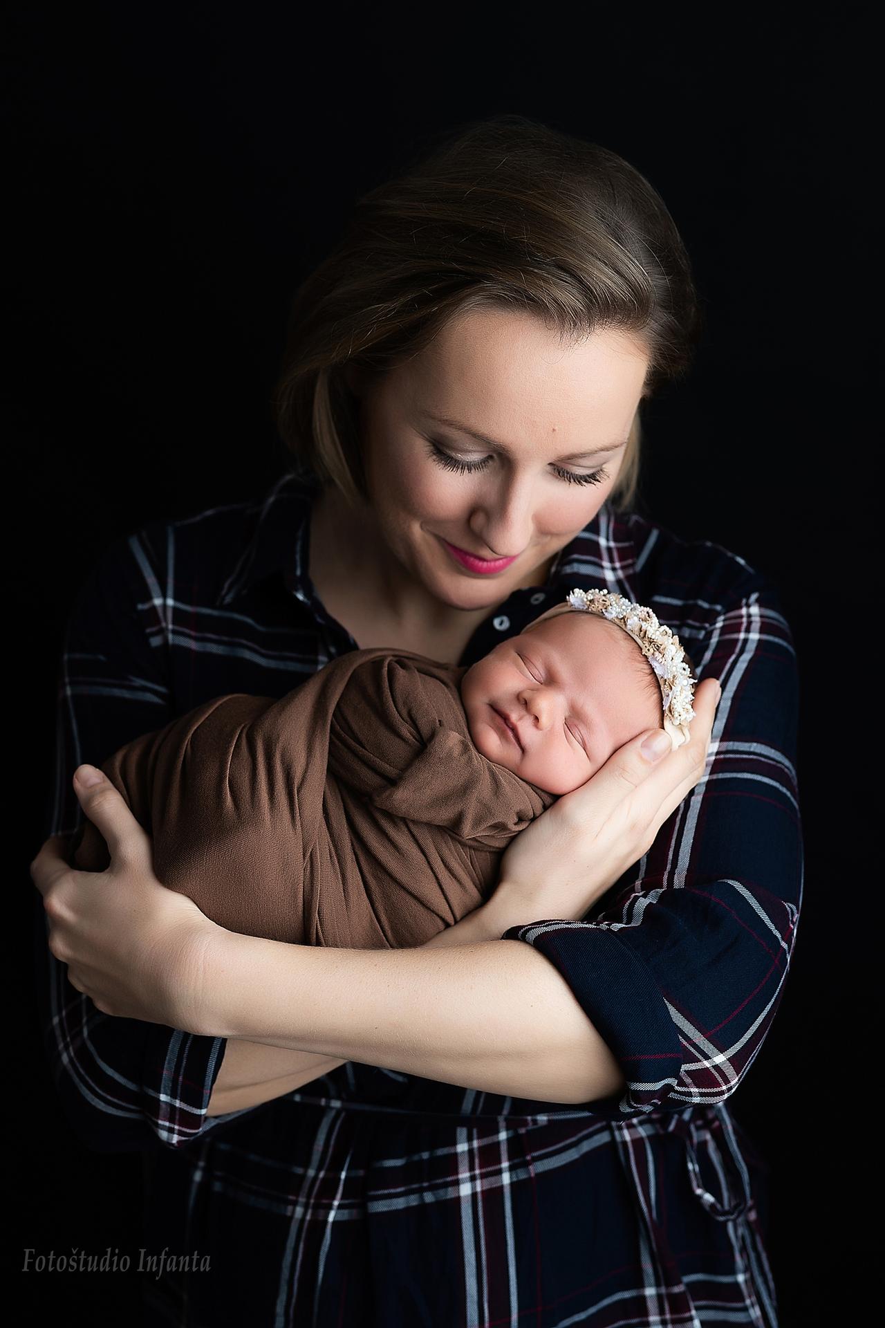 Daniela Šencová s rodinkou