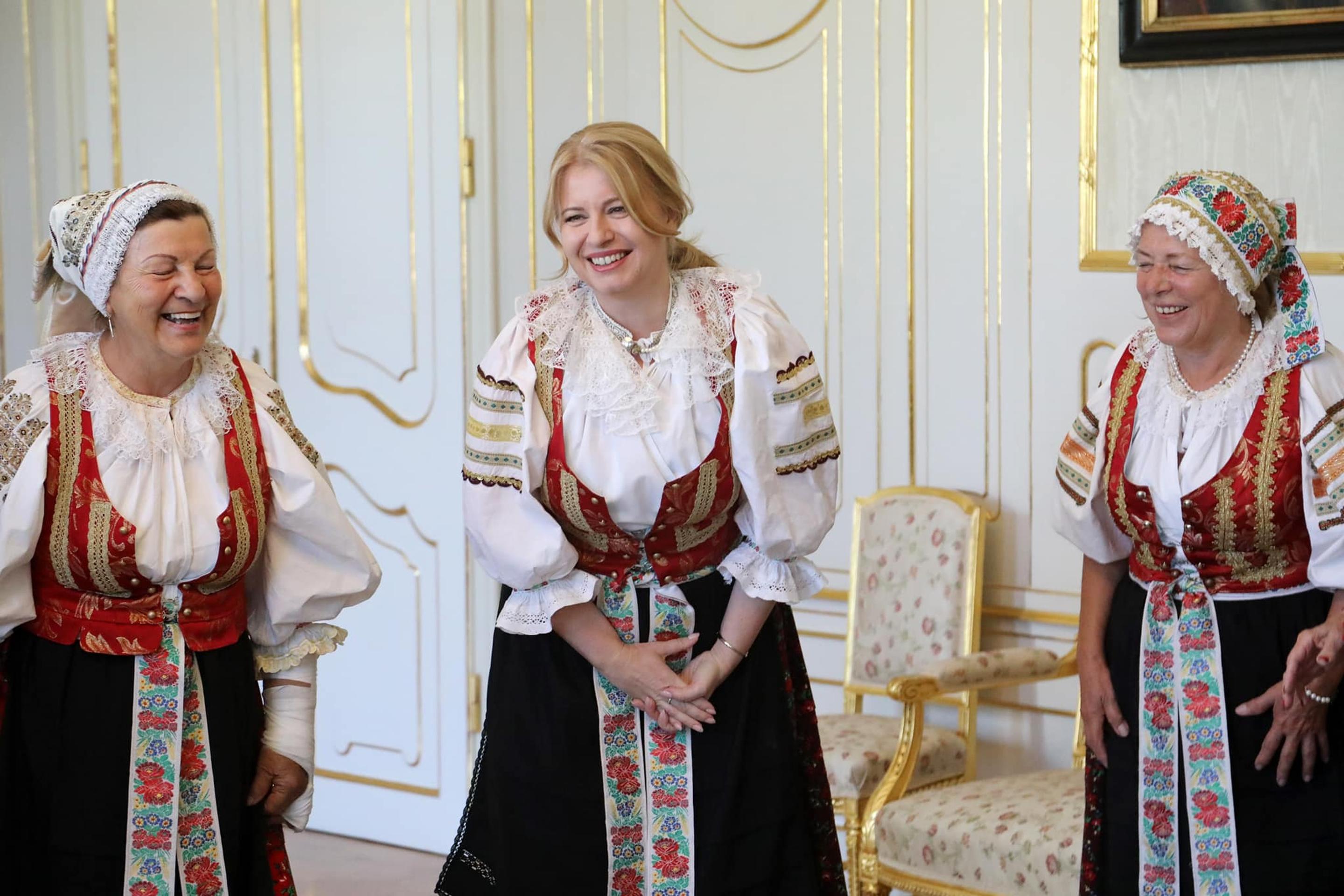 Podľa prezidentky bolo stretnutie radostné