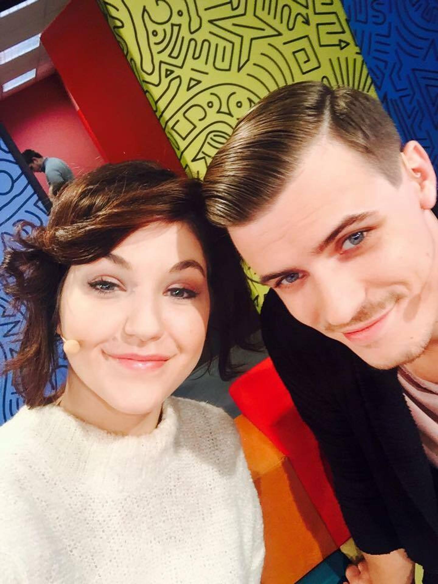 Celeste Buckingham a Matěj Vávra