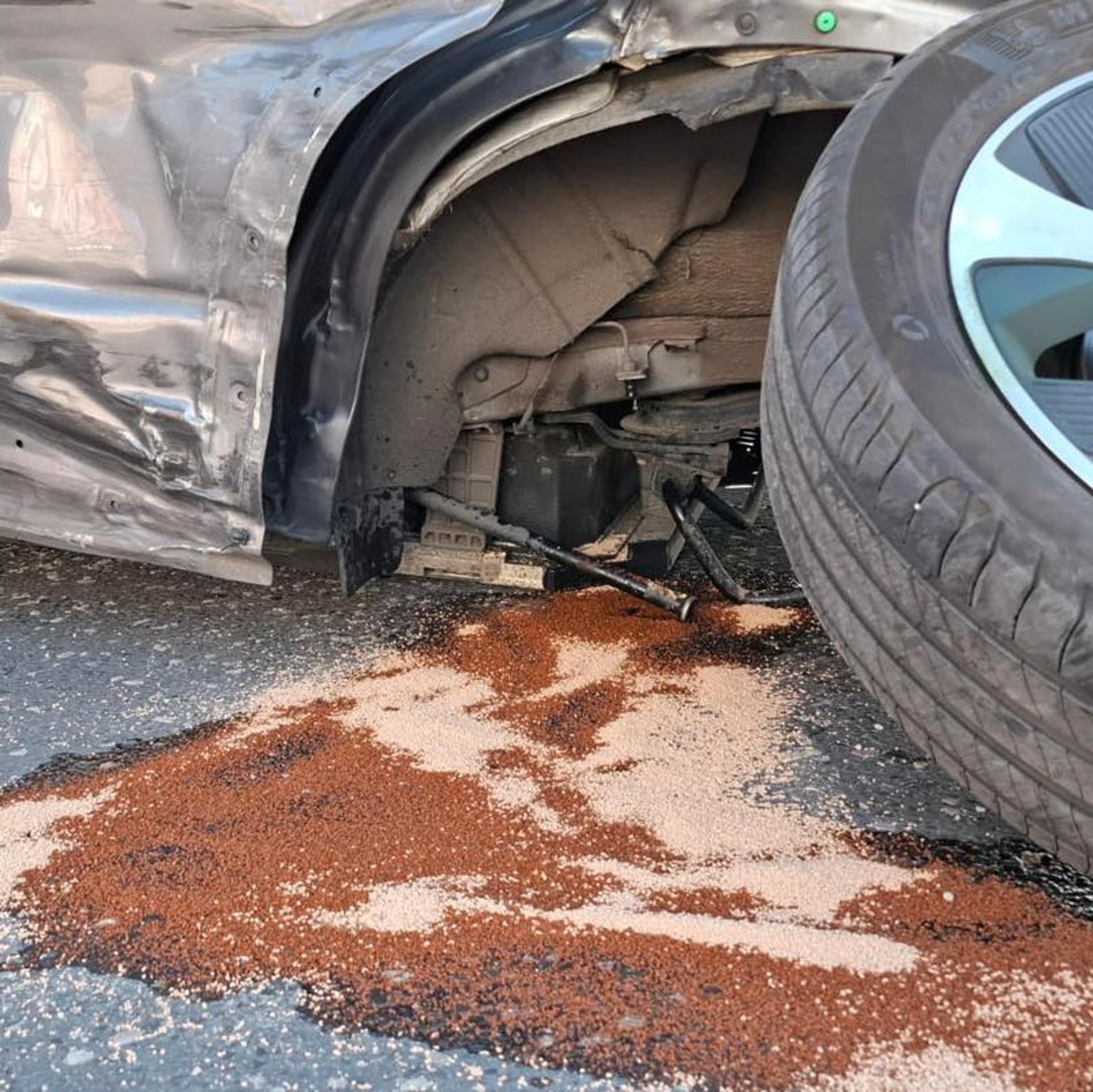 Nehoda v Dunajskej Lužnej.