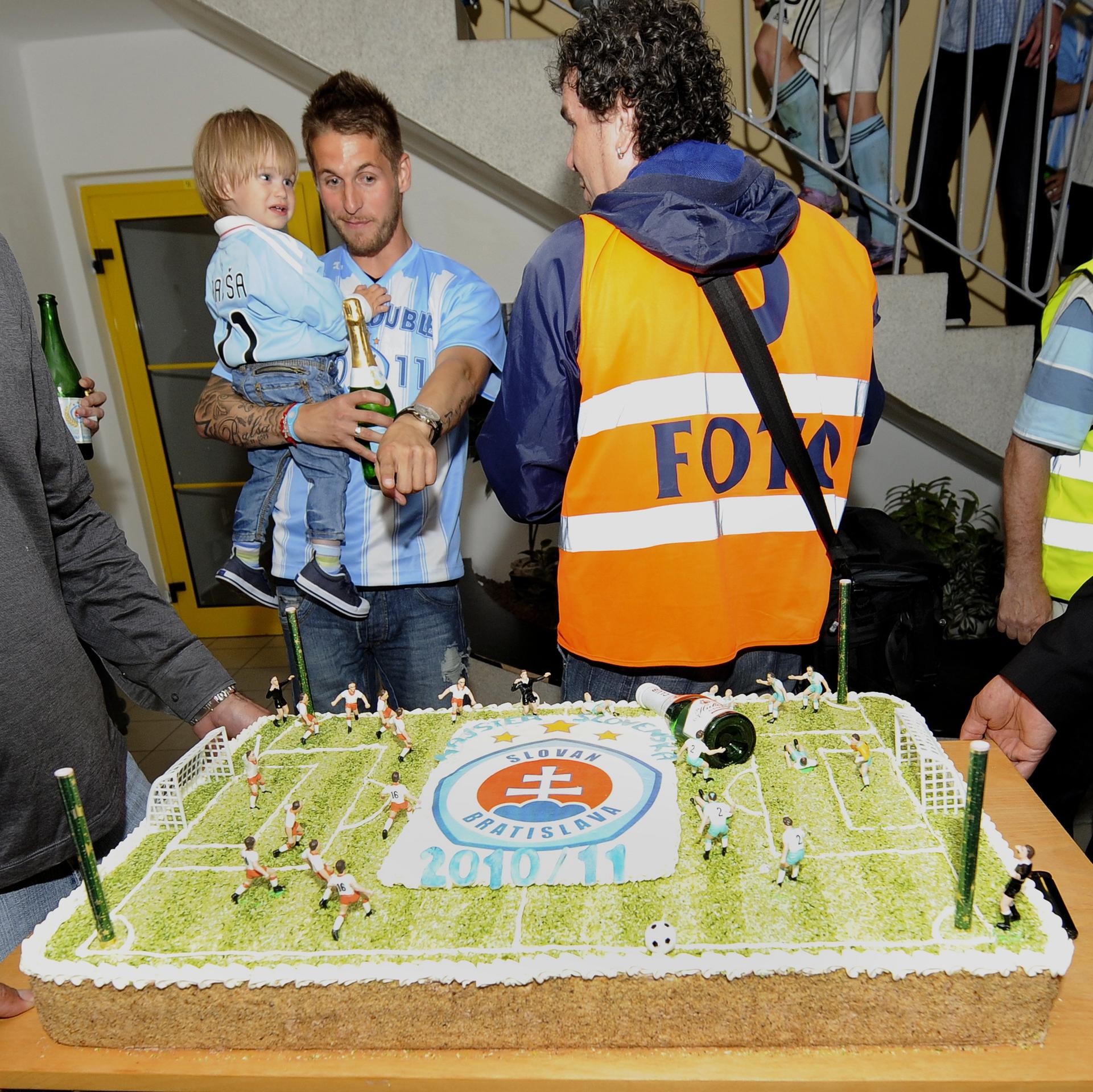 Mario Božič so svojou dcérou