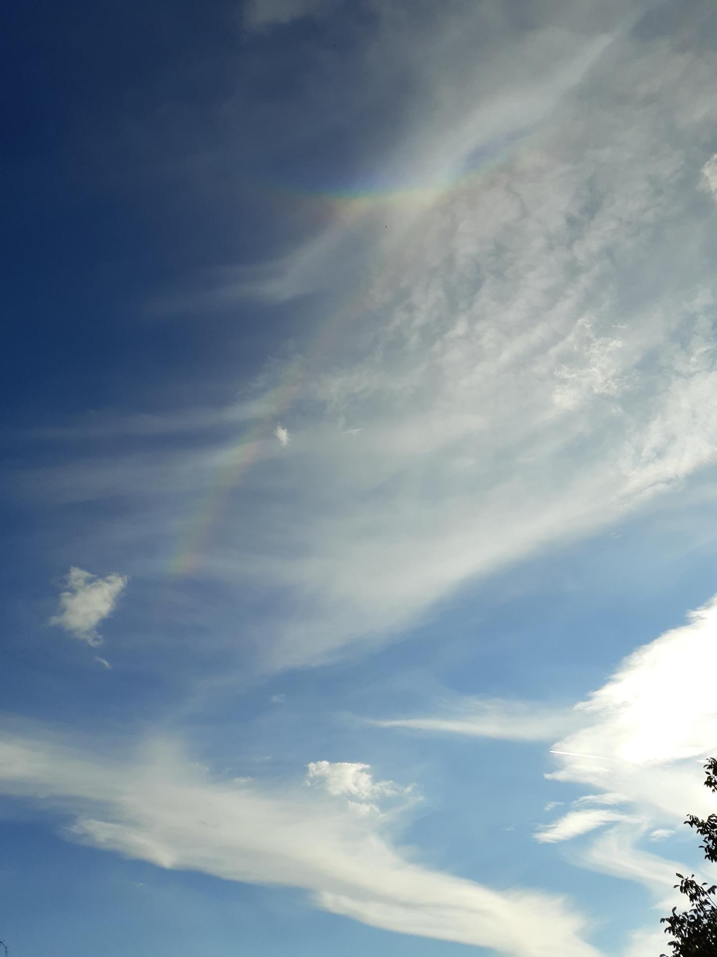 Dúhový oblak z Martina