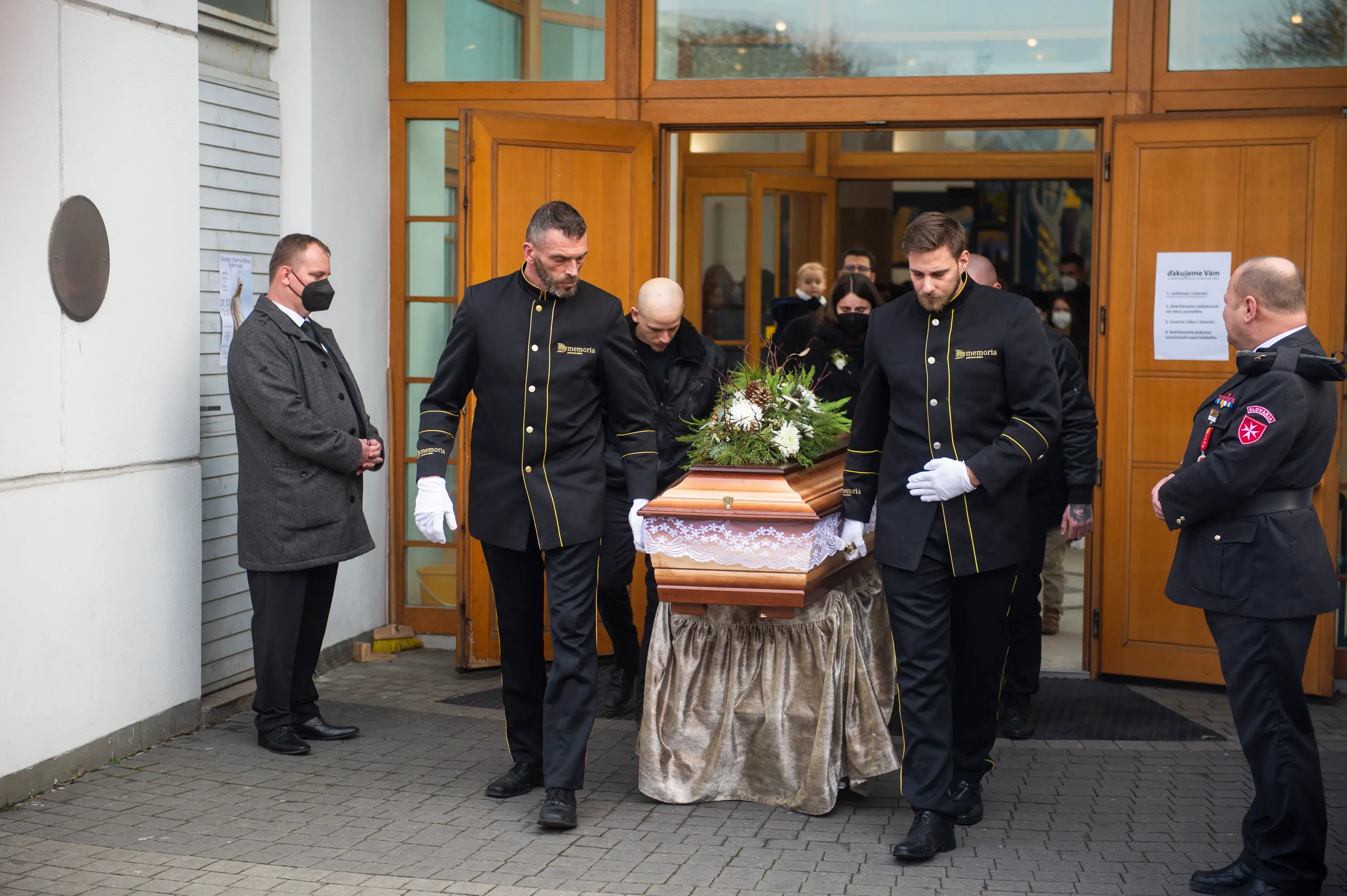 Posledná rozlúčka s V. Krčmérym.