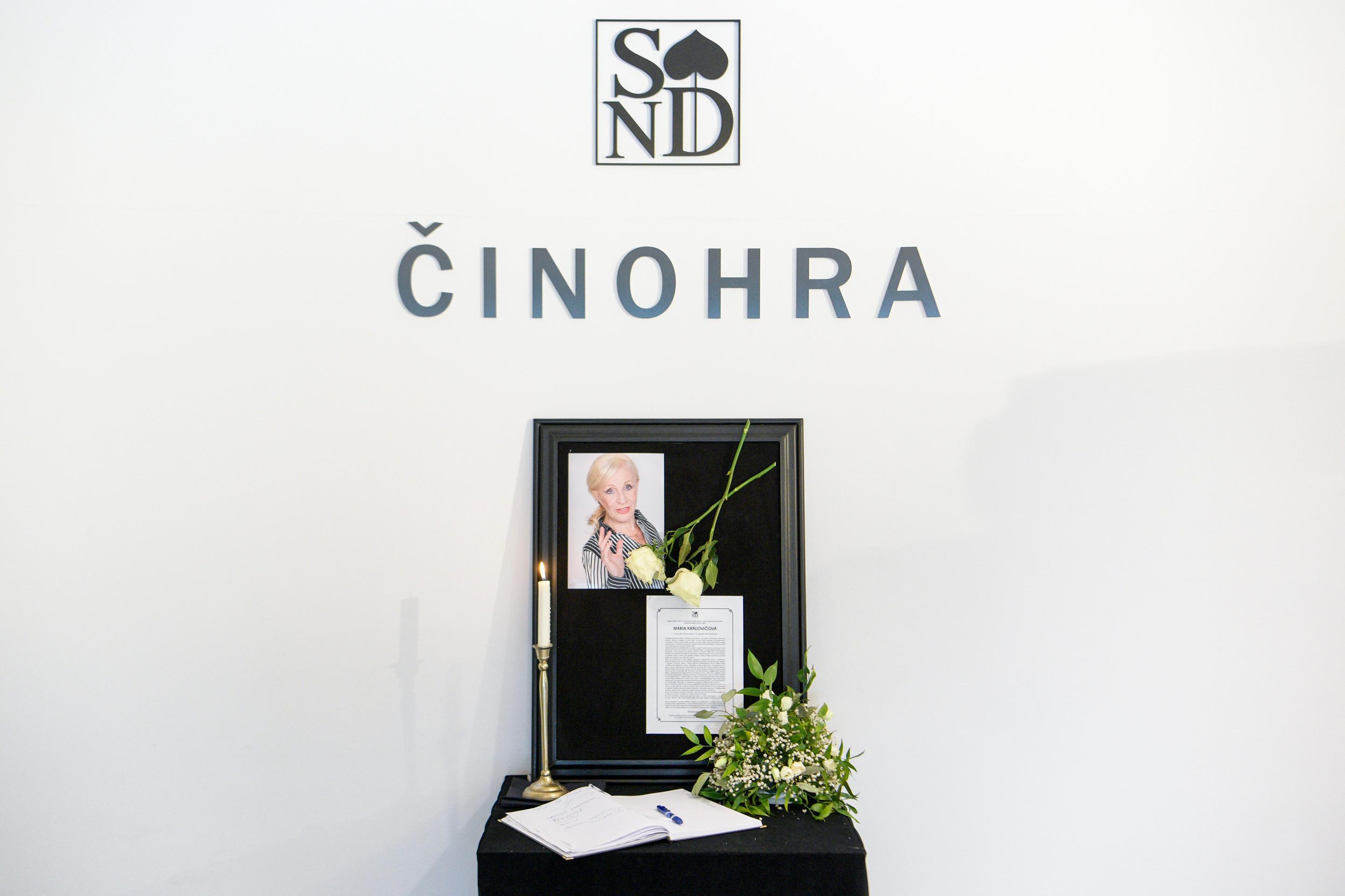 Rozlúčka s Máriou Kráľovičovou