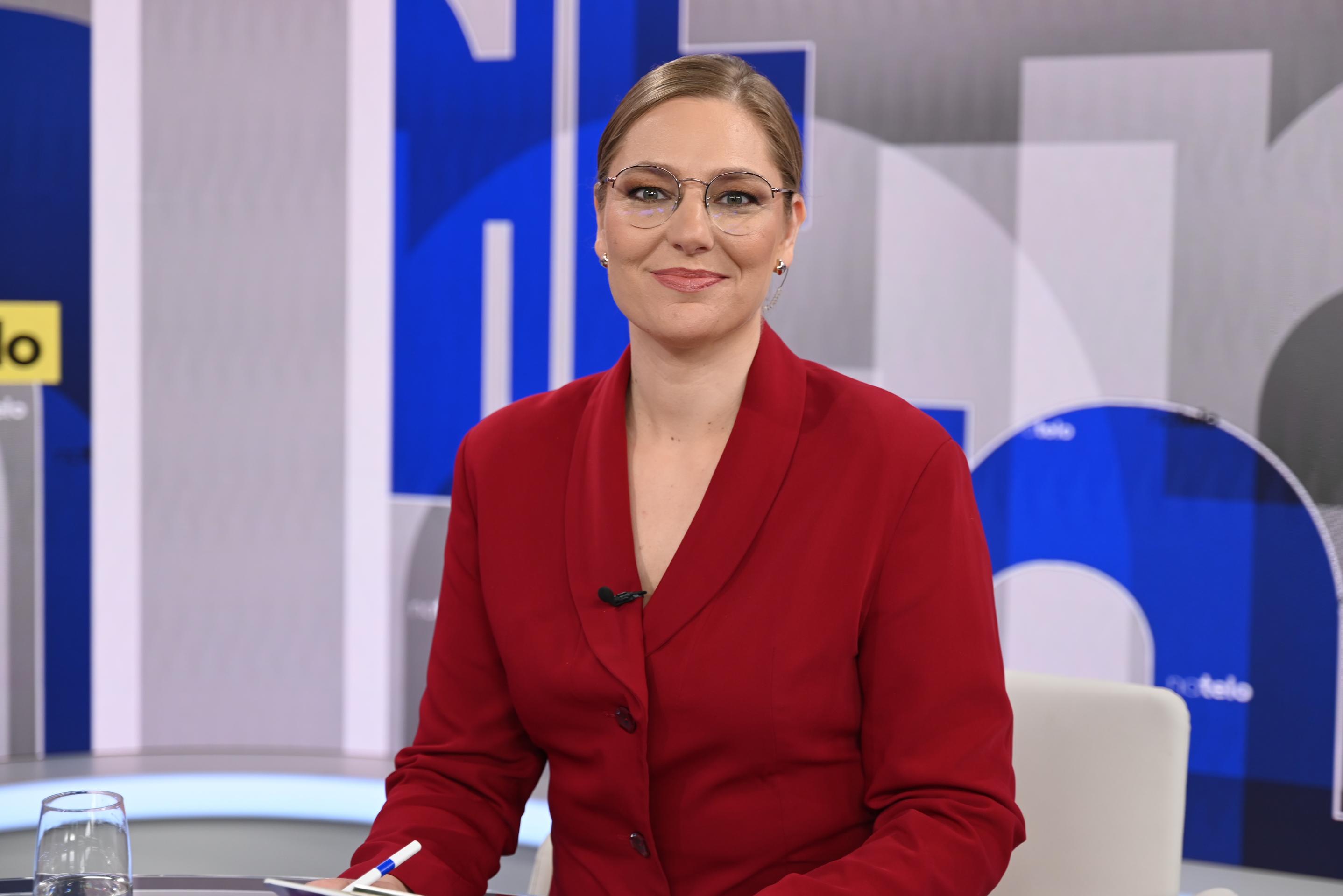 Moderátorka relácie Na telo Karolína Lacová