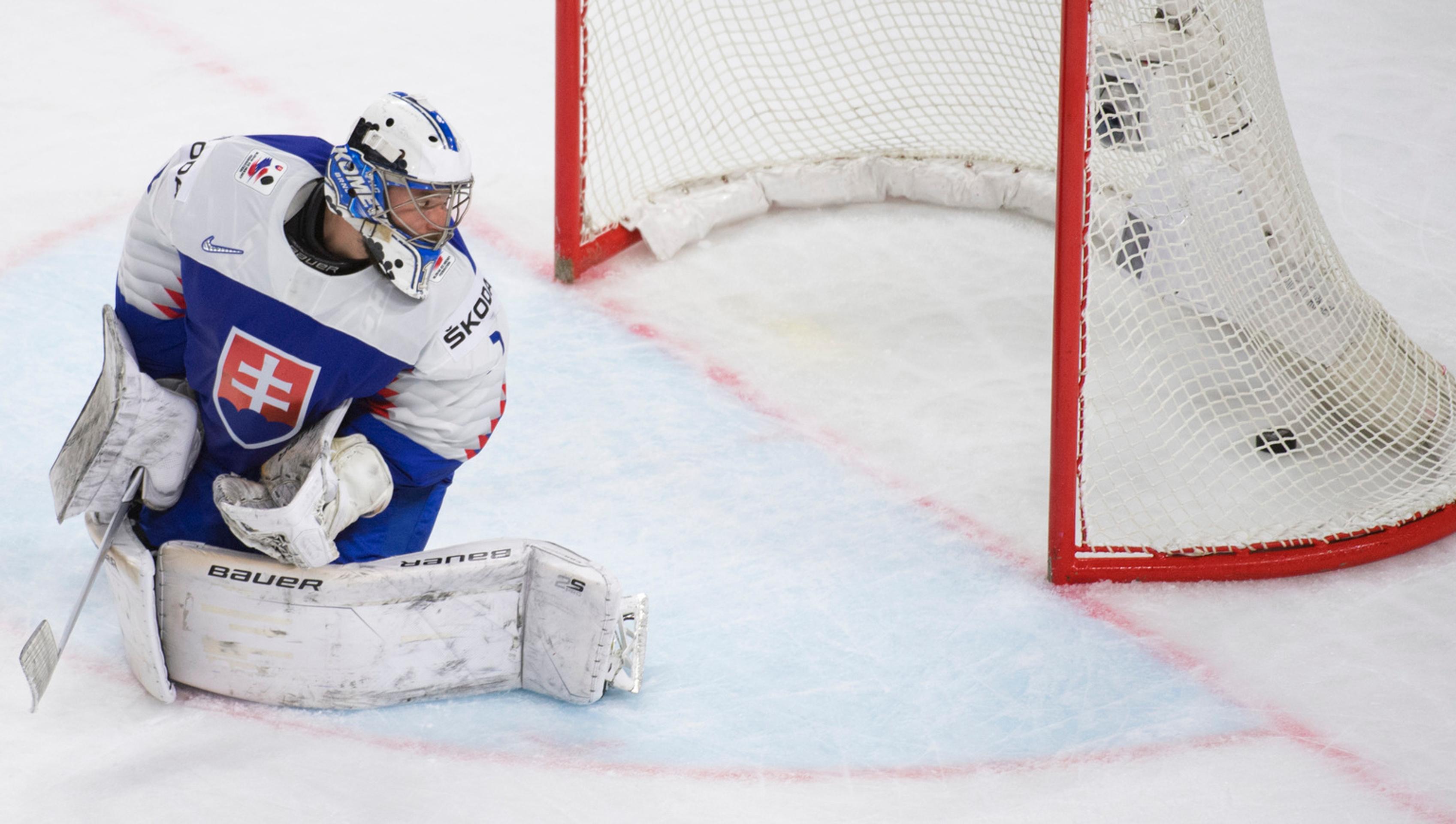 Slovenský brankár Marek Čiliak.
