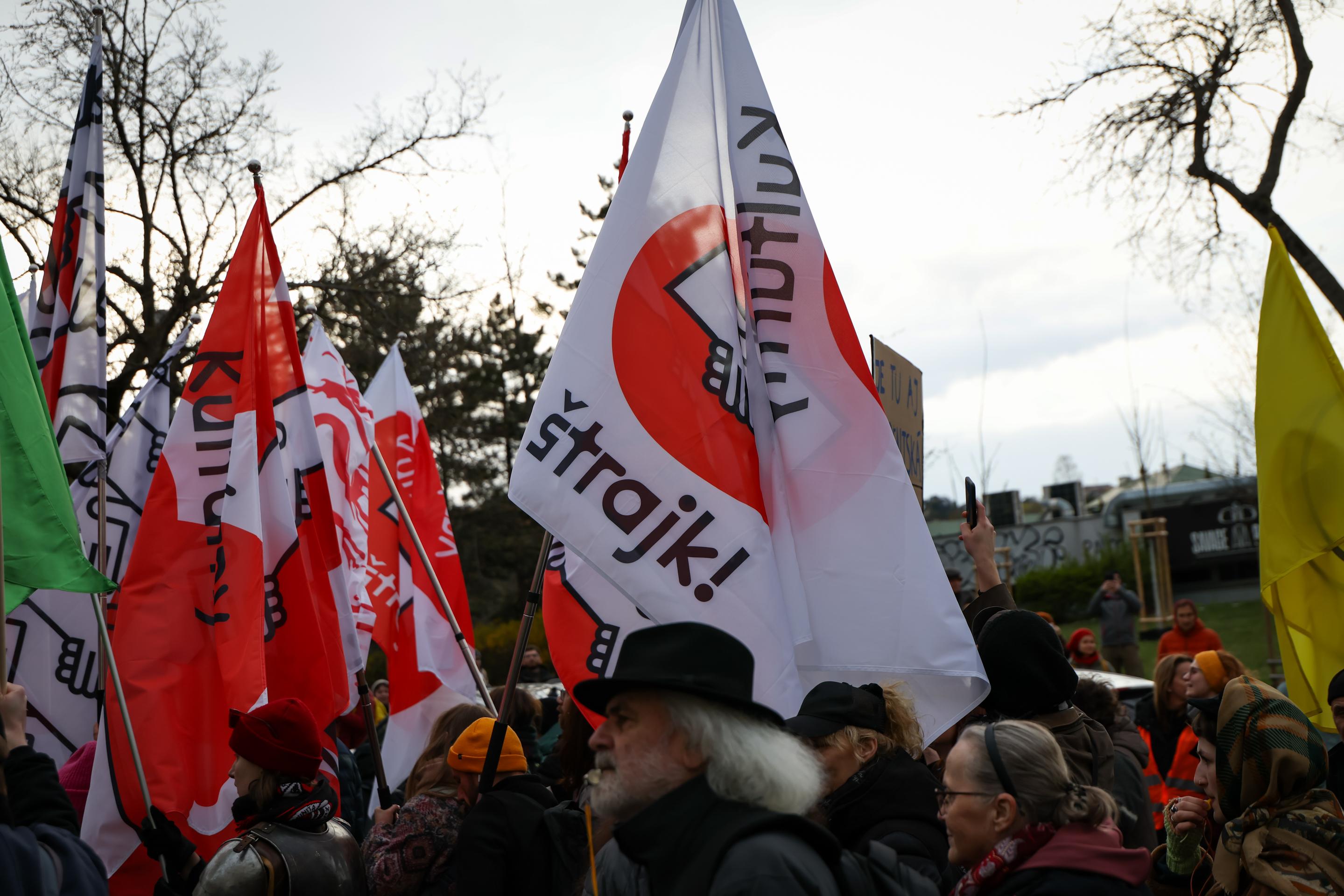 Protestný pochod kultúrnej obce.