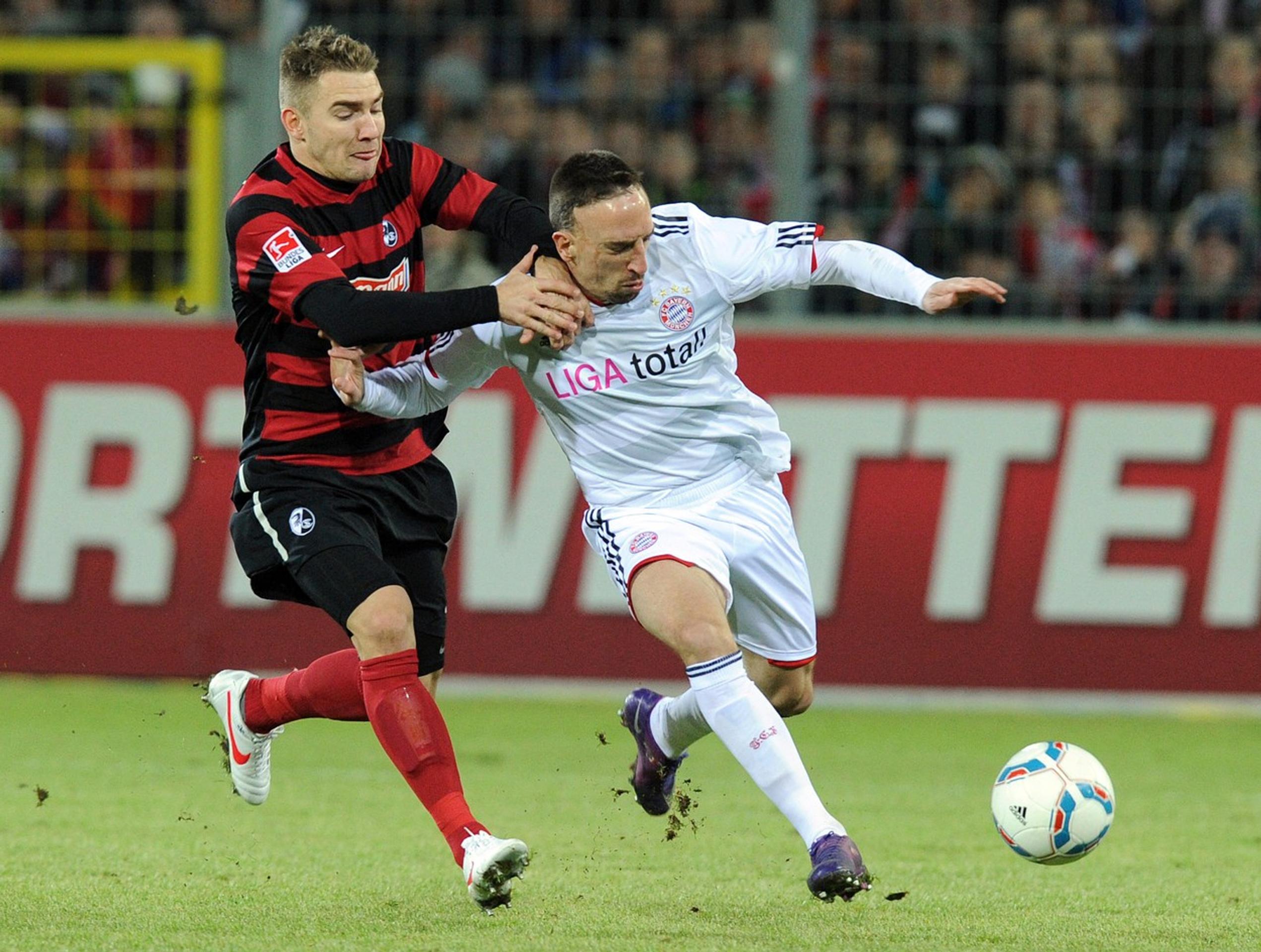 Naháňačky s Franckom Ribérym.