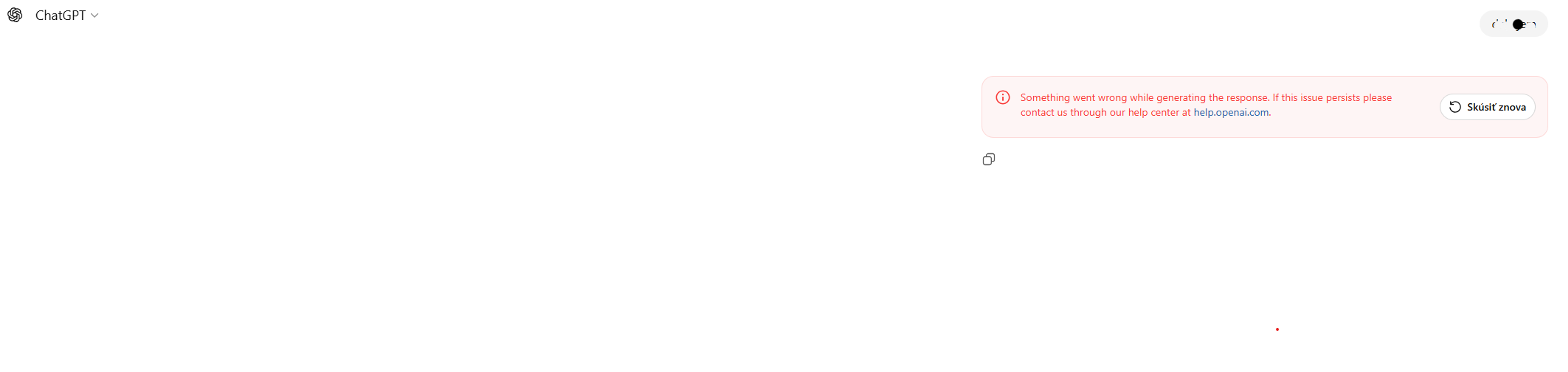 Výpadky zaznamenáva aj ChatGPT.