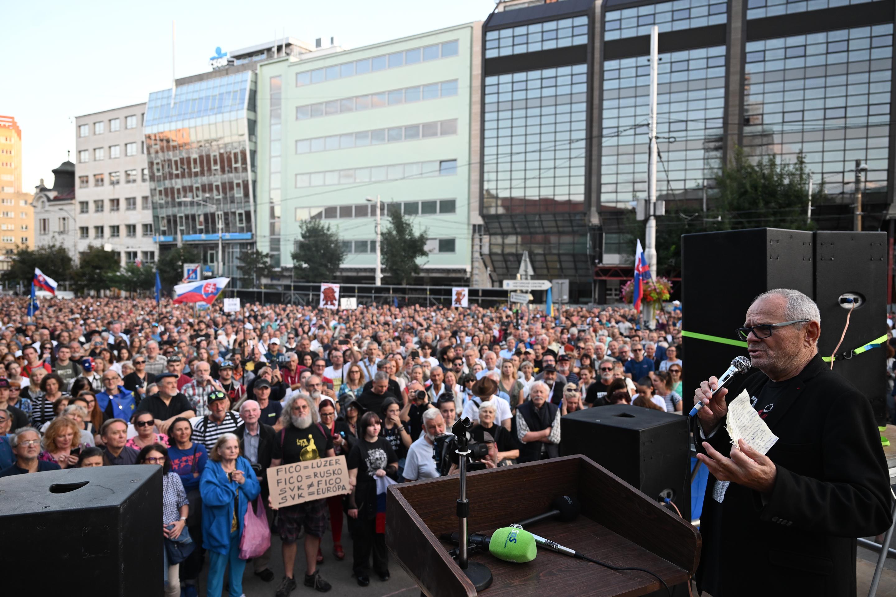 Protest v Bratislave 11.9.2025