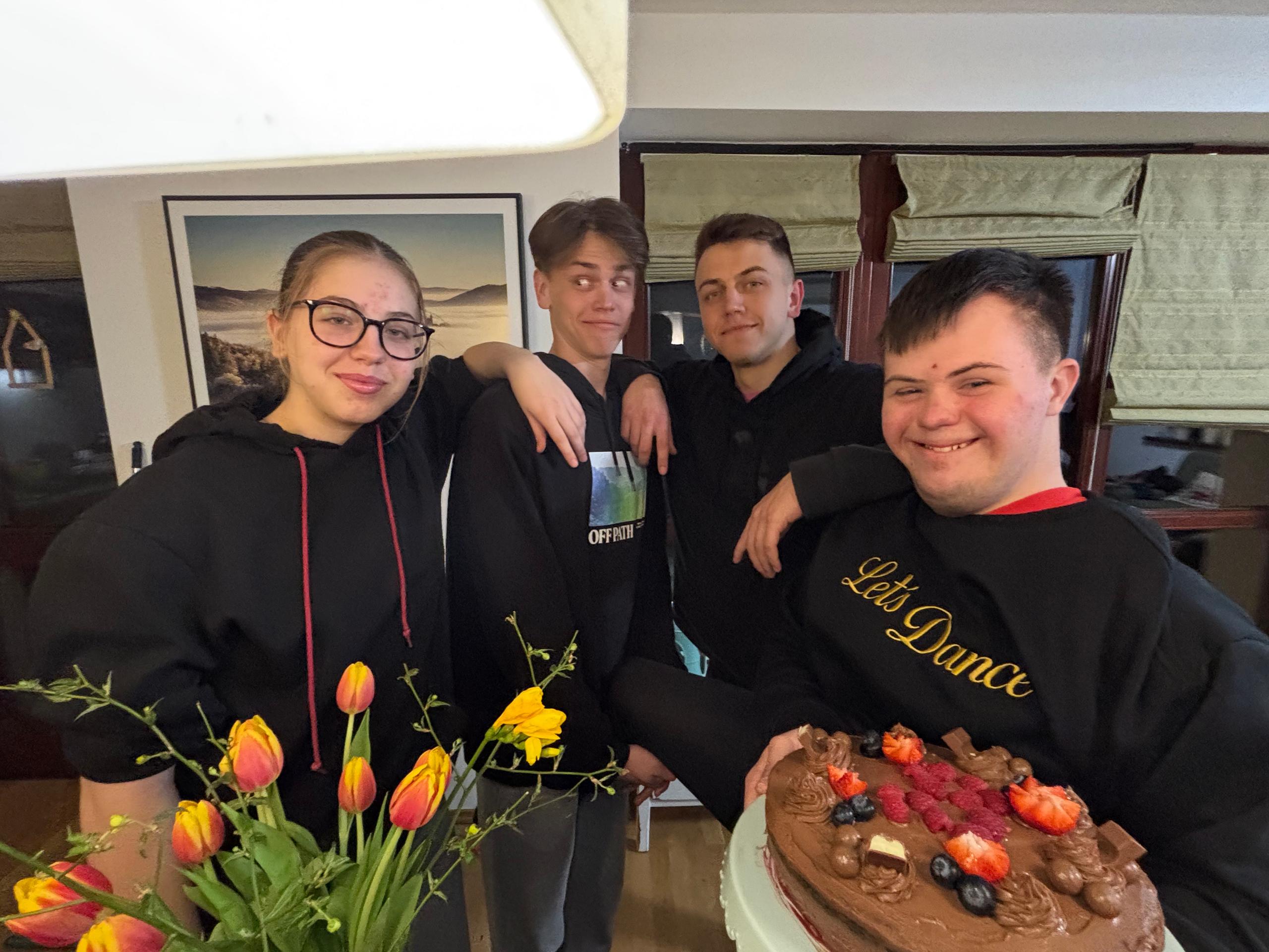 Šimon Jakuš so súrodencami