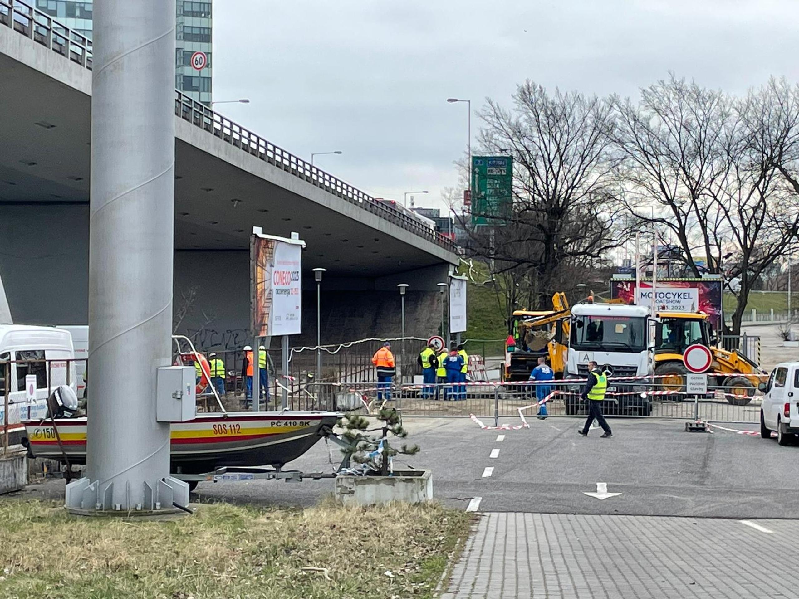 Zaplavený Sad Janka Kráľa.