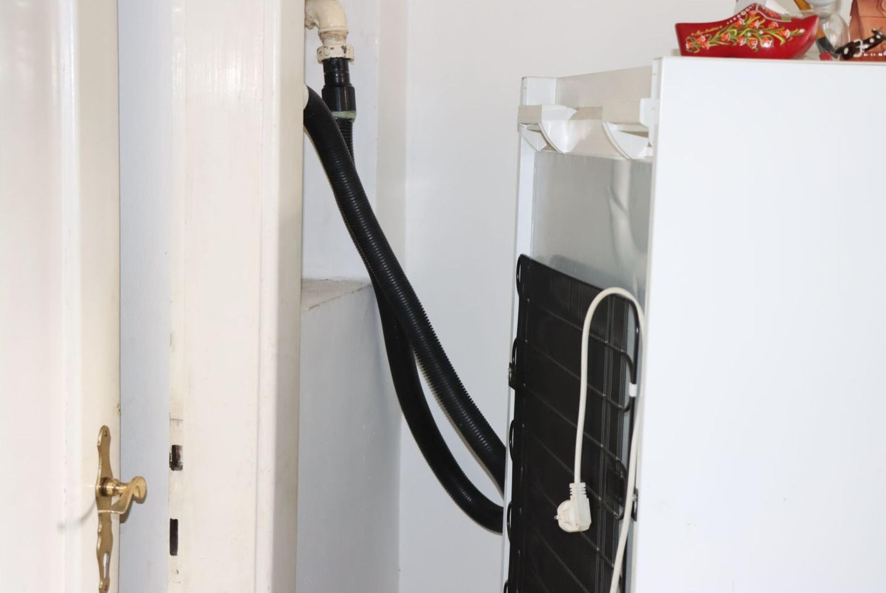 Podomácky vyrobená prípojka na plyn.