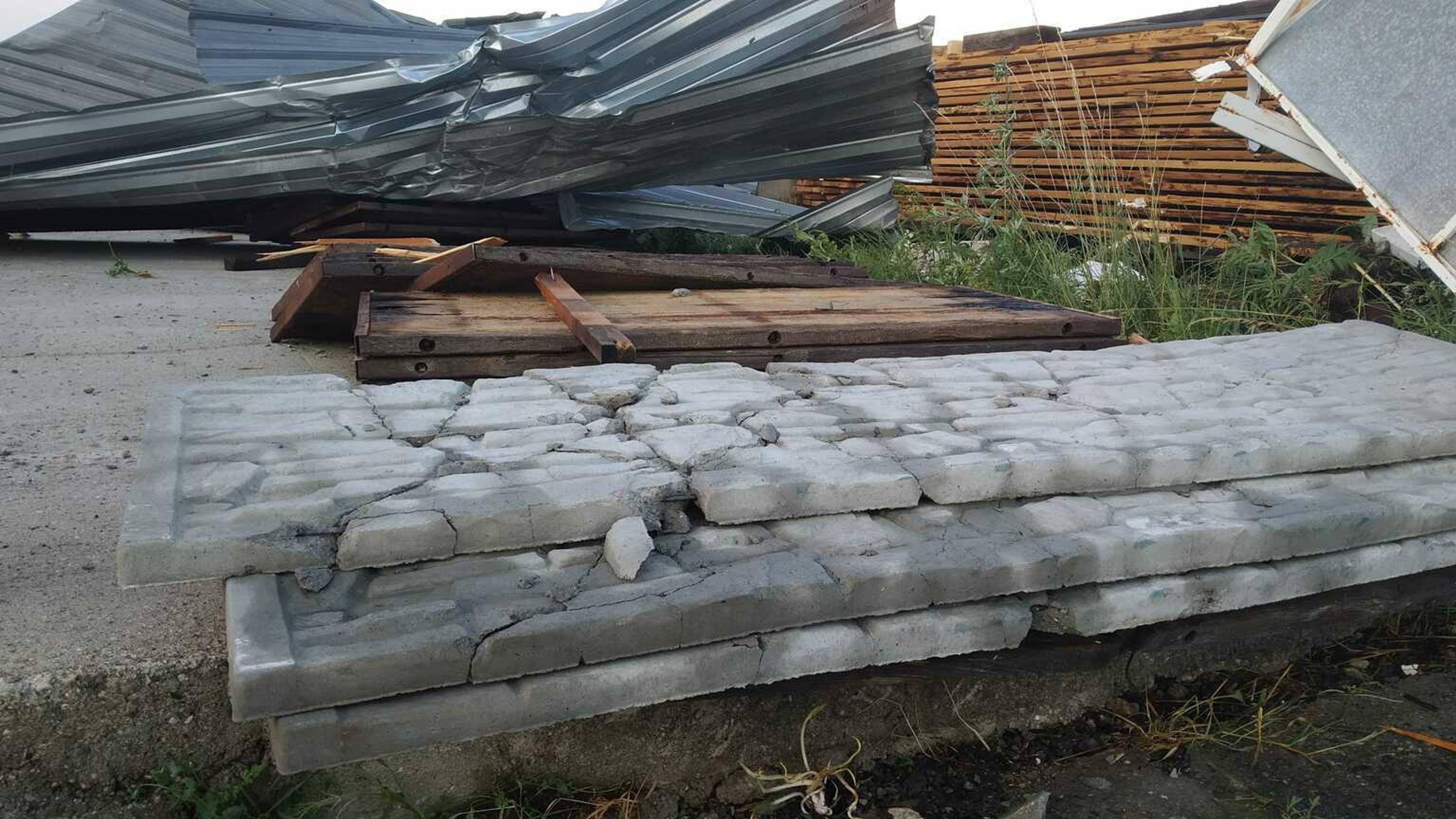 Štvorkolka po nehode.