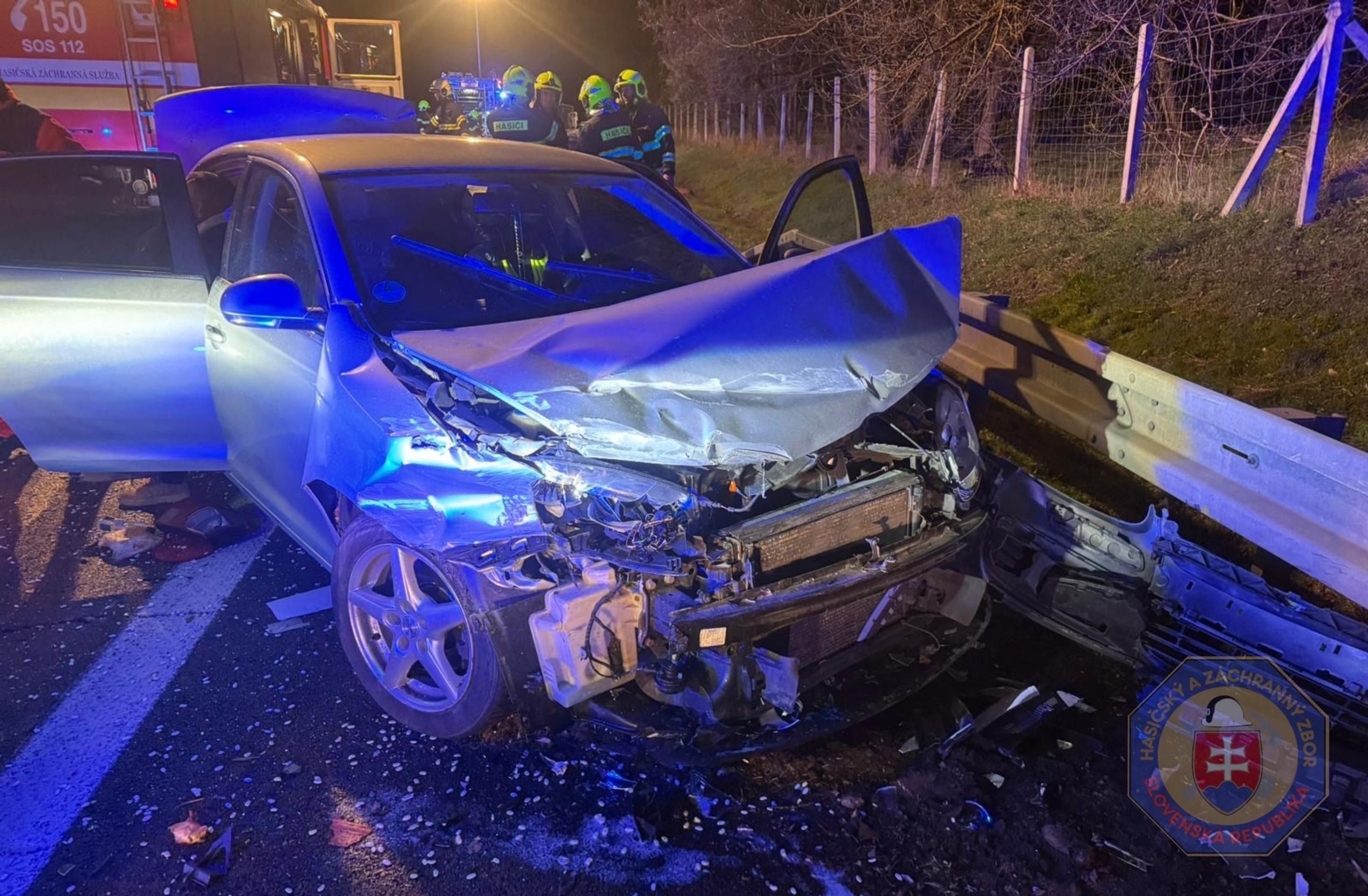 Zábery tragickej havárie