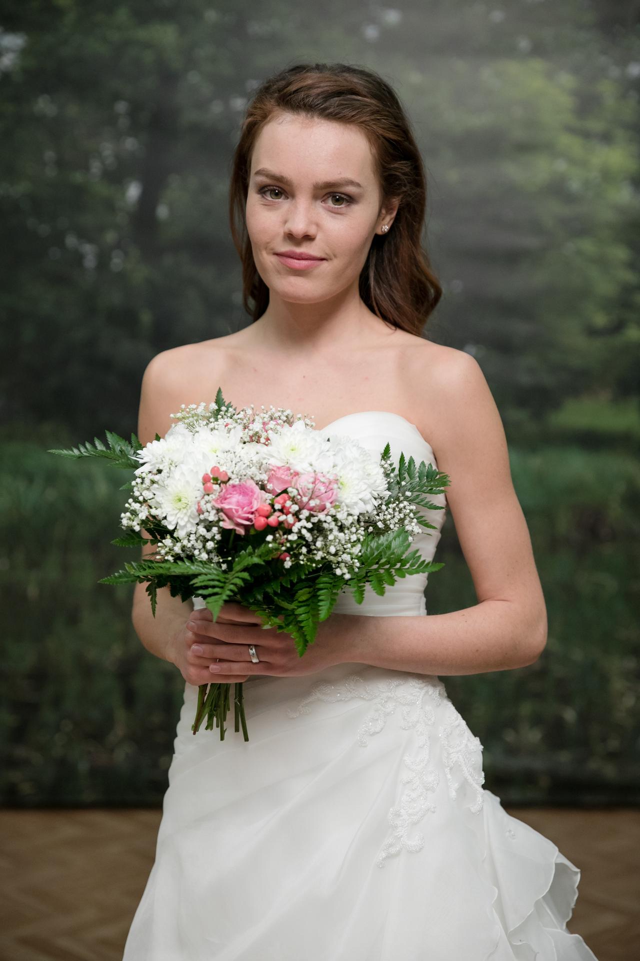 Mary Havranová ako nevesta