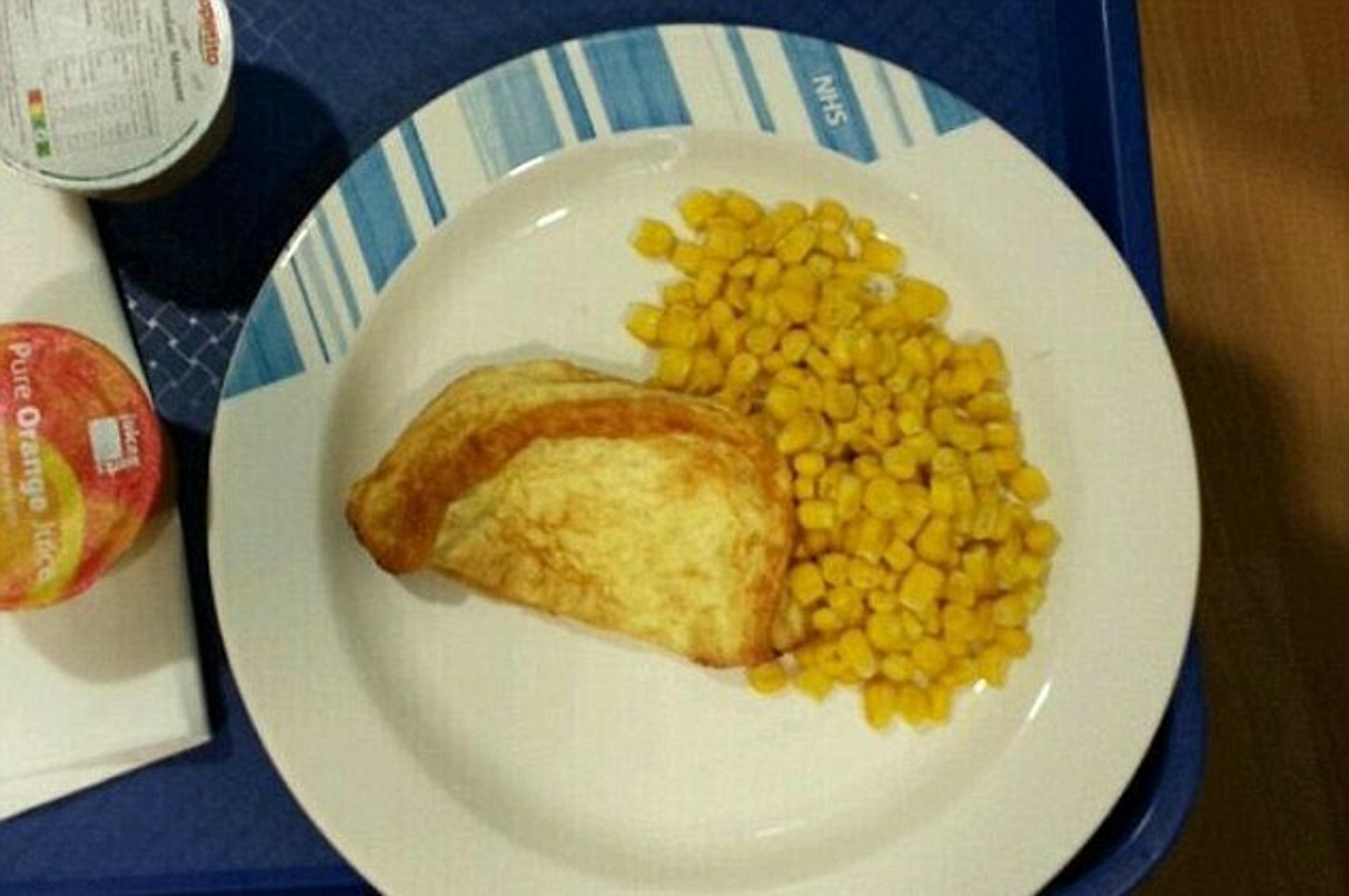 Mamička odfotila túto vysušenú omeletu na novorodeneckom v Northumberlande.