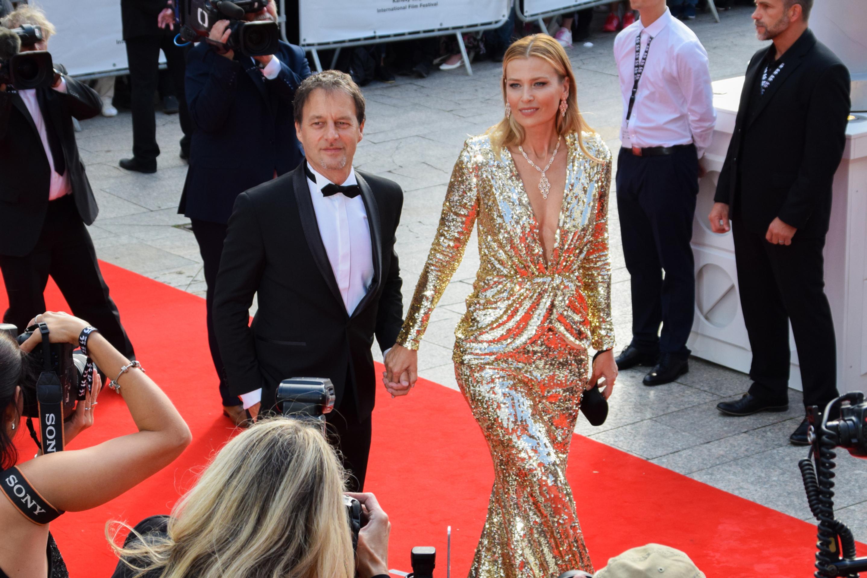 Daniela Peštová a Paľo Habera na 55. MFF KV