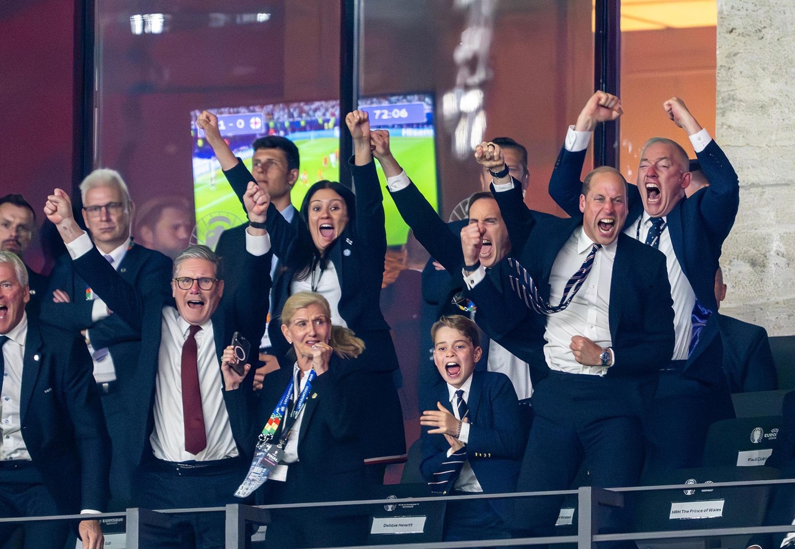 Princ William a jeho syn princ George