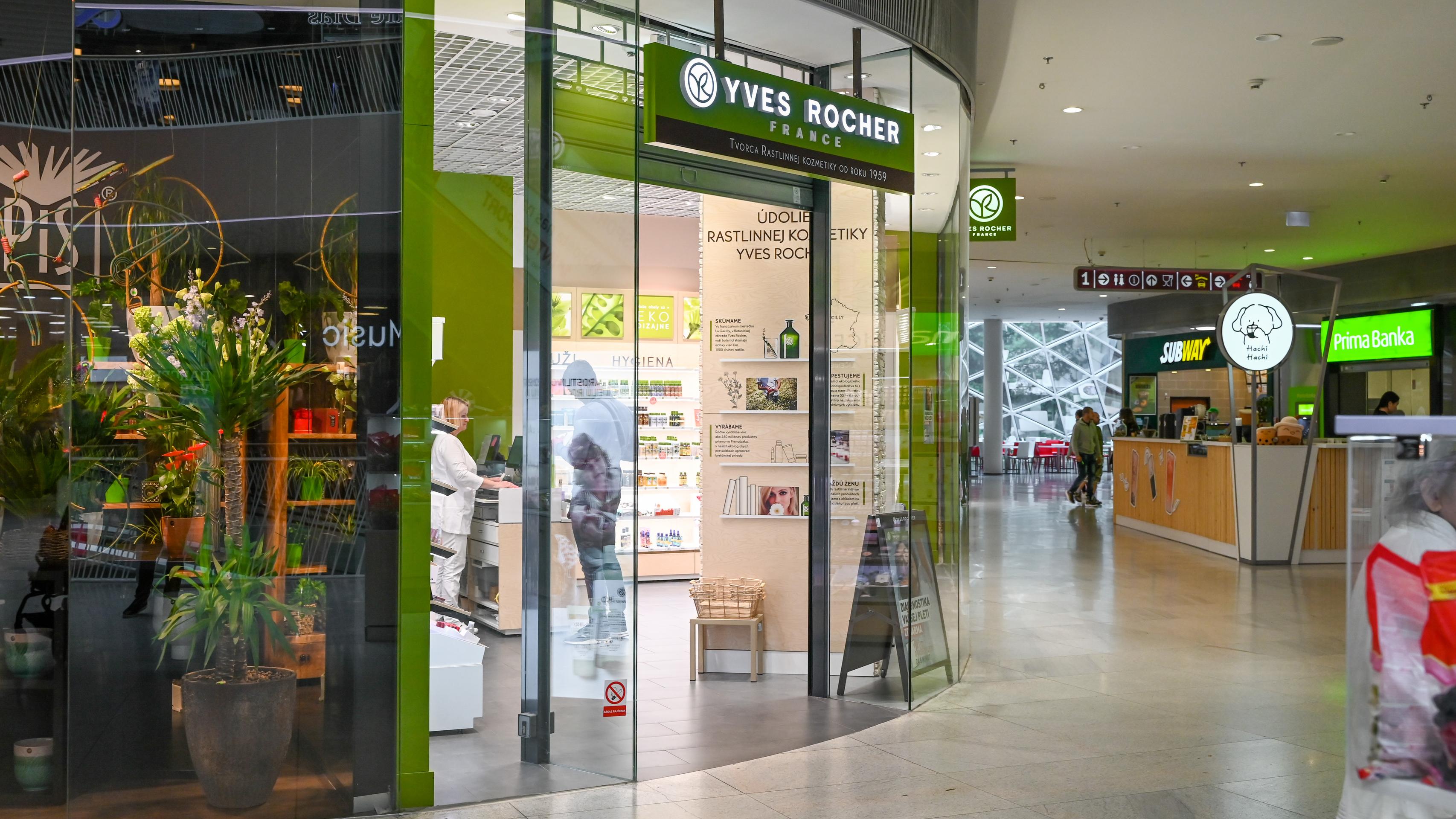Predajňa Yves Rocher