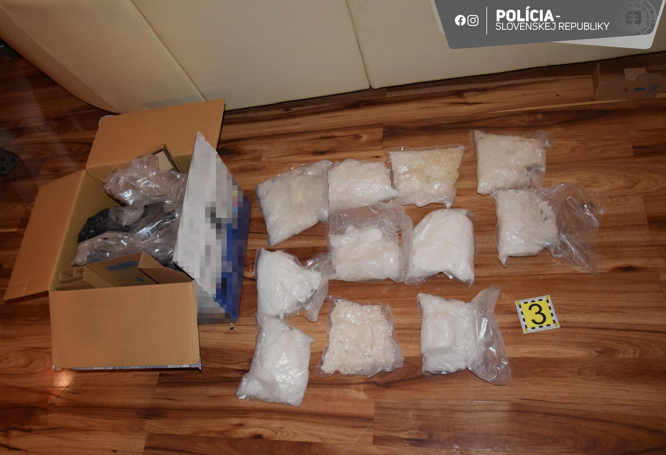 Polícia zaistila rekordné množstvo drog.