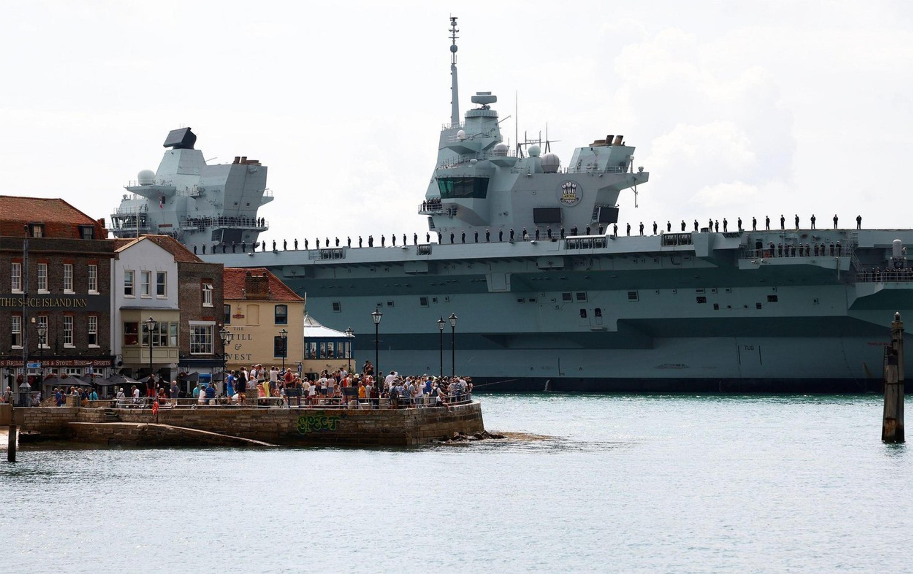 HMS Prince of Wales.
