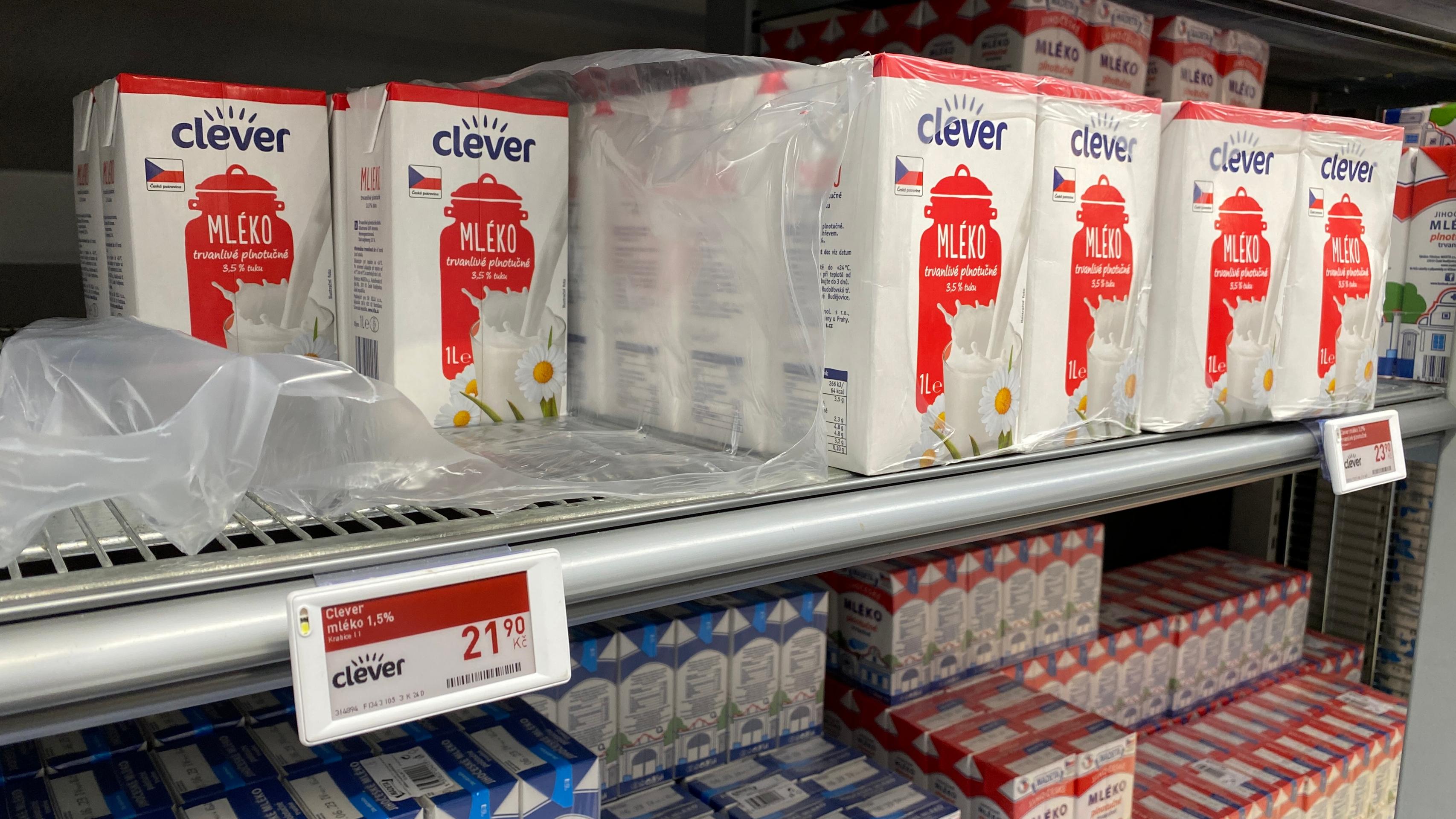 Ceny v Česku a zastropované ceny na Slovensku