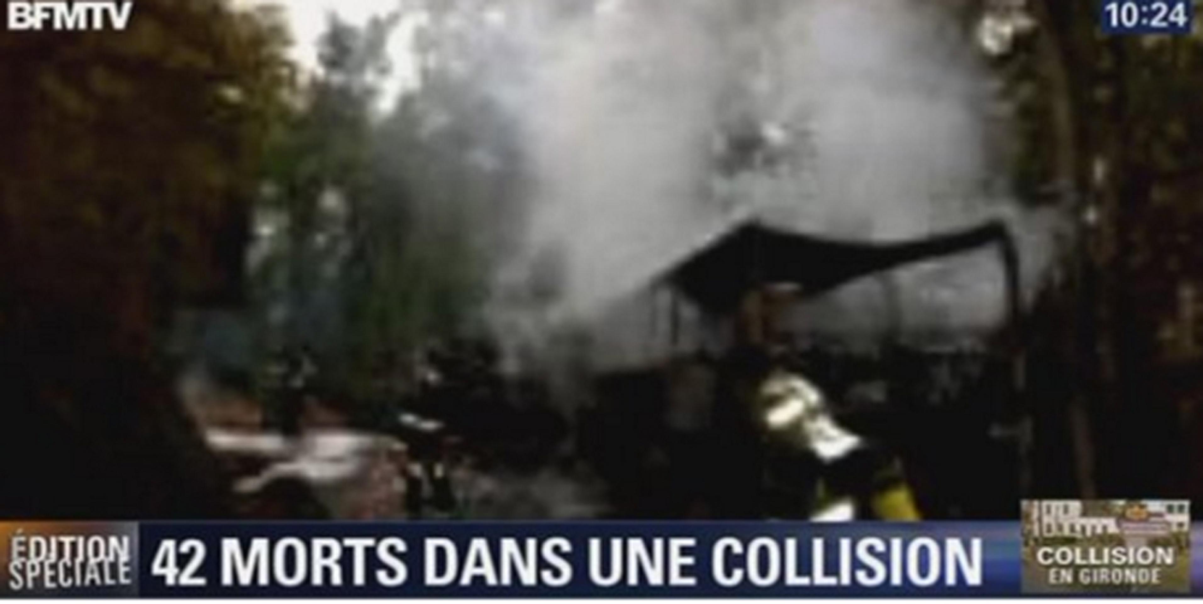 Nehoda autobusu vo Francúzsku.