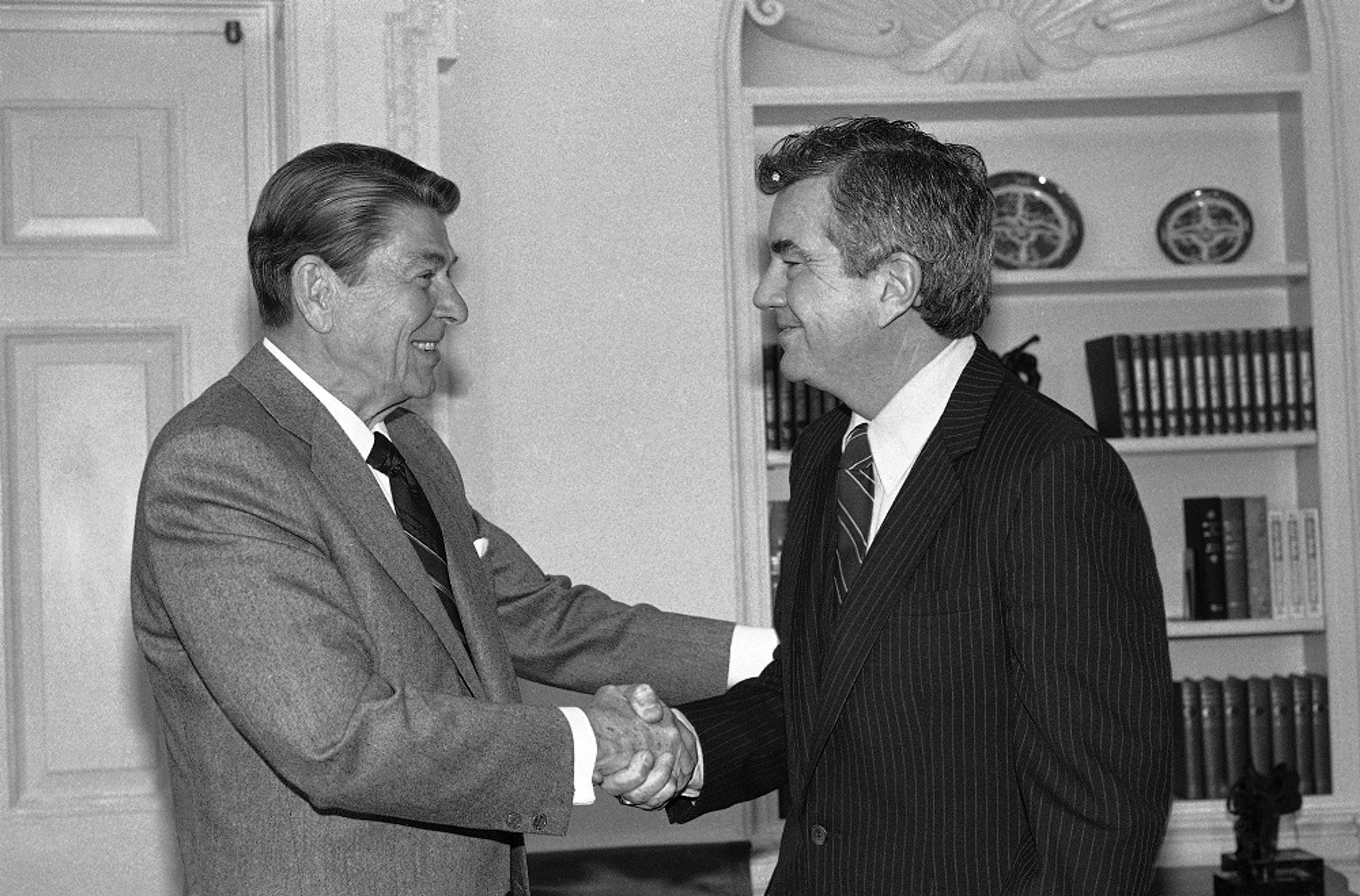 Ronald Reagan a Jerry Parr.