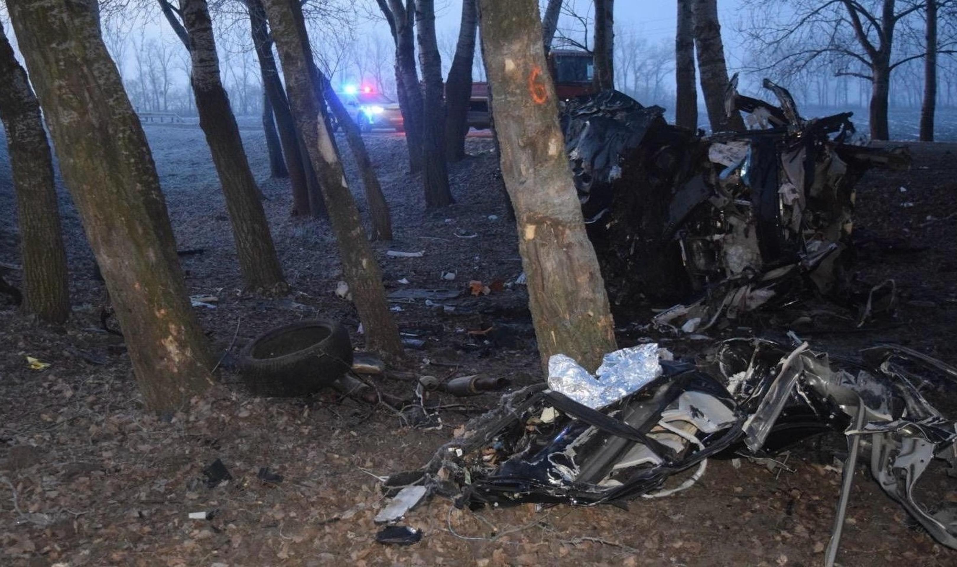 Auto doslova rozmetalo.