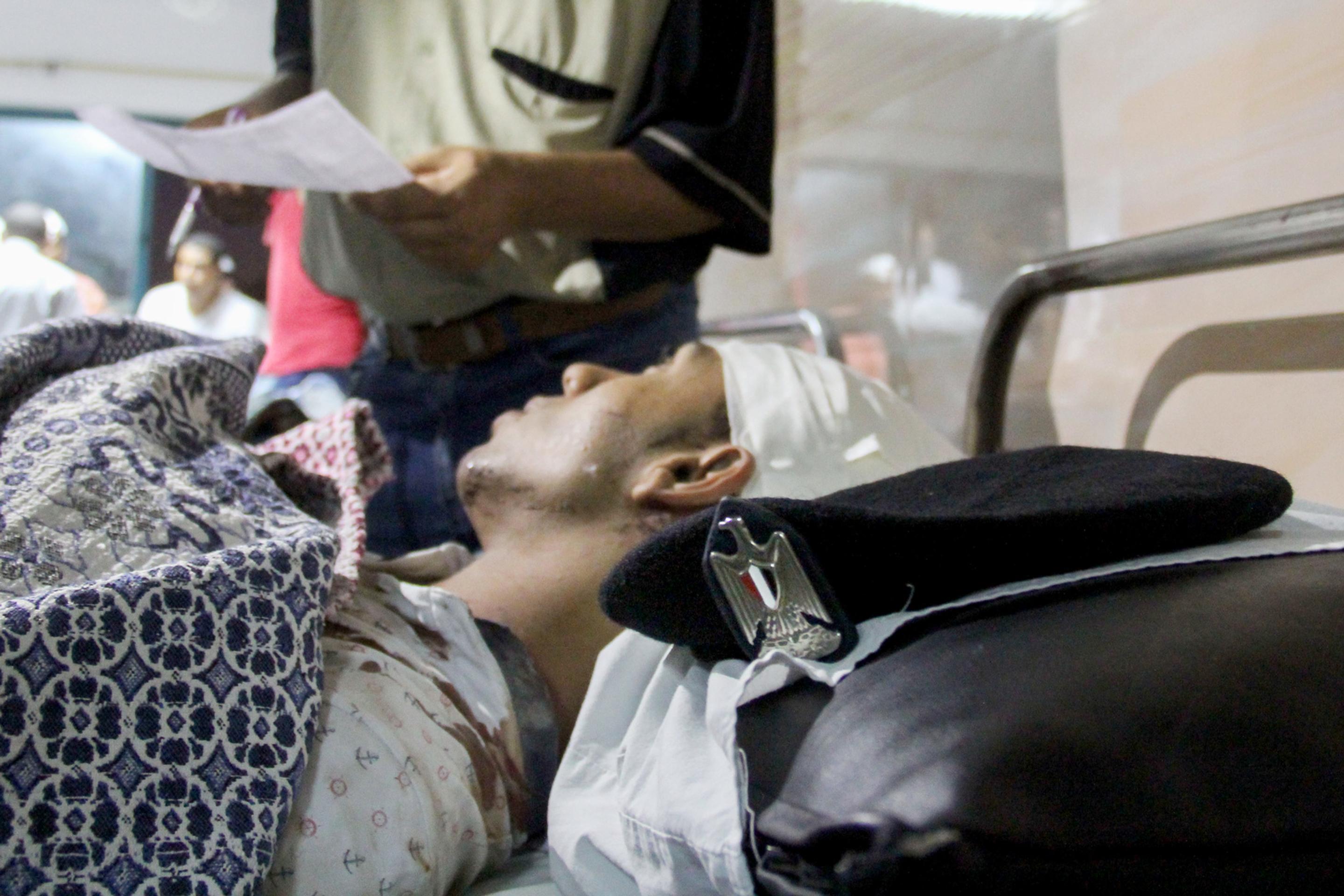 Mohutný výbuch v káhirskej okrajovej časti Šubrá al-Chajma.