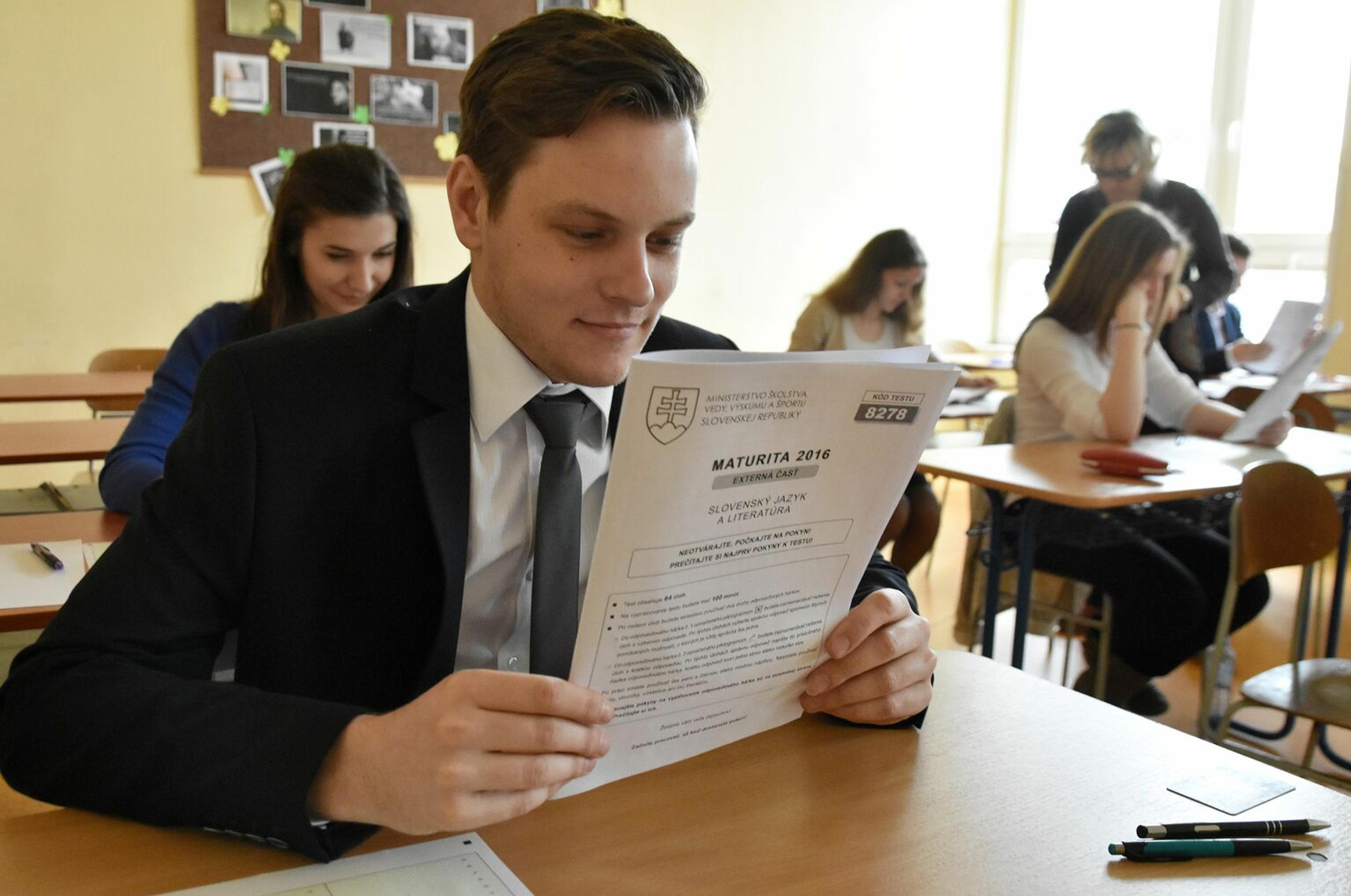 Študent Obchodnej akadémie v Trebišove