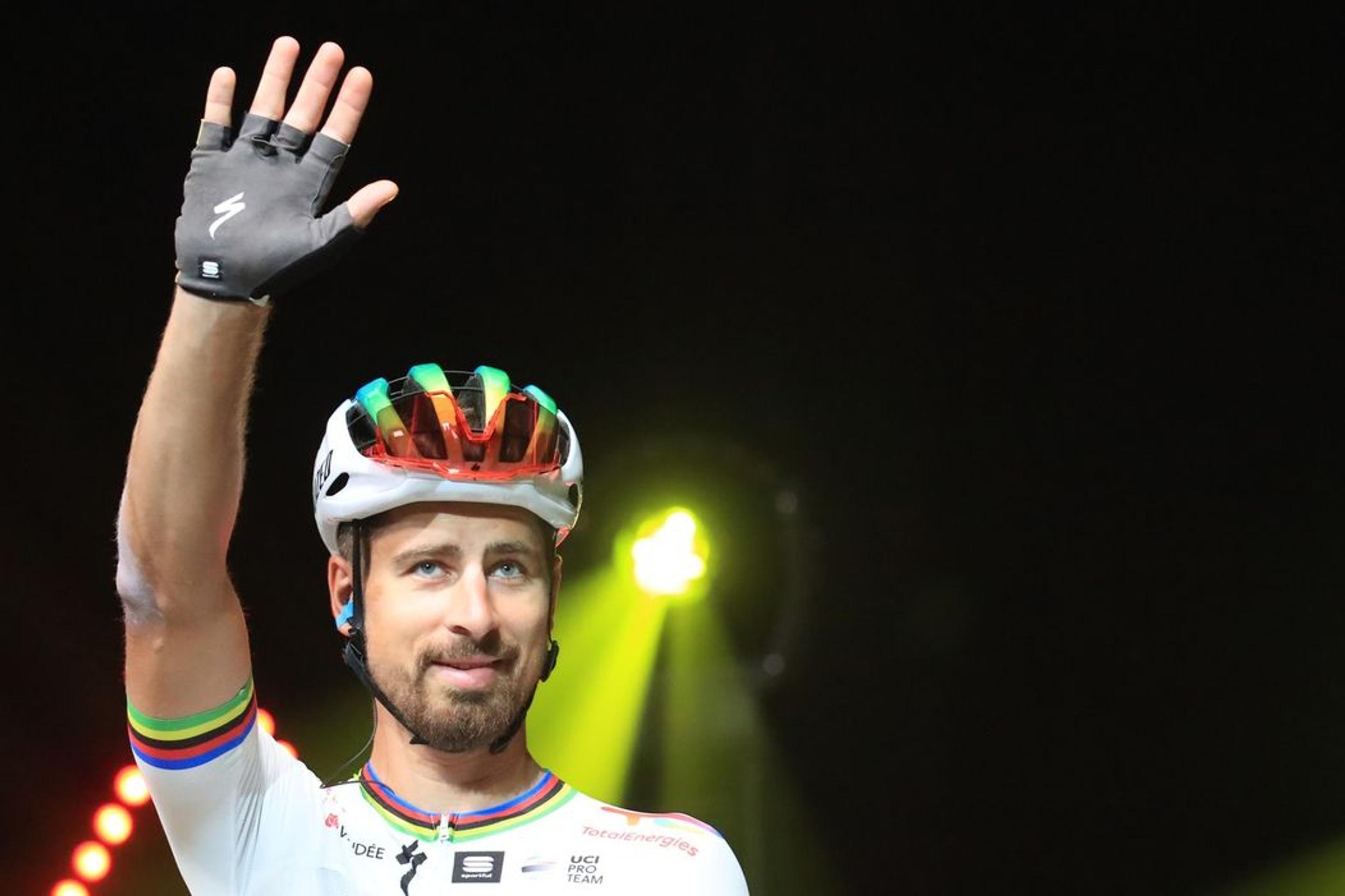 Peter Sagan mieri do Let´s Dance.