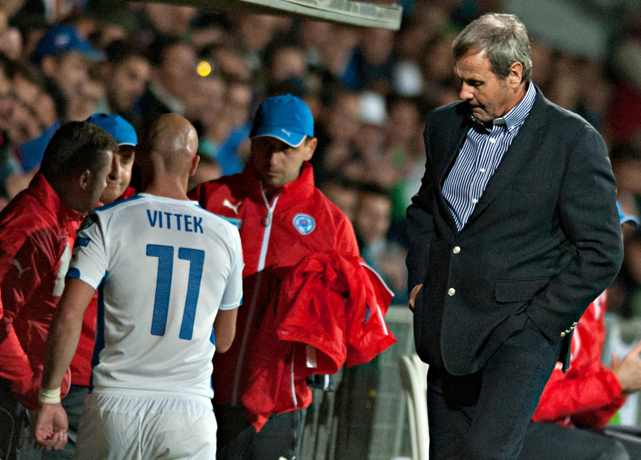 Ján Kozák postavil Róberta Vitteka do základnej zostavy proti Ukrajine. V 66. minúte ho vystriedal. 