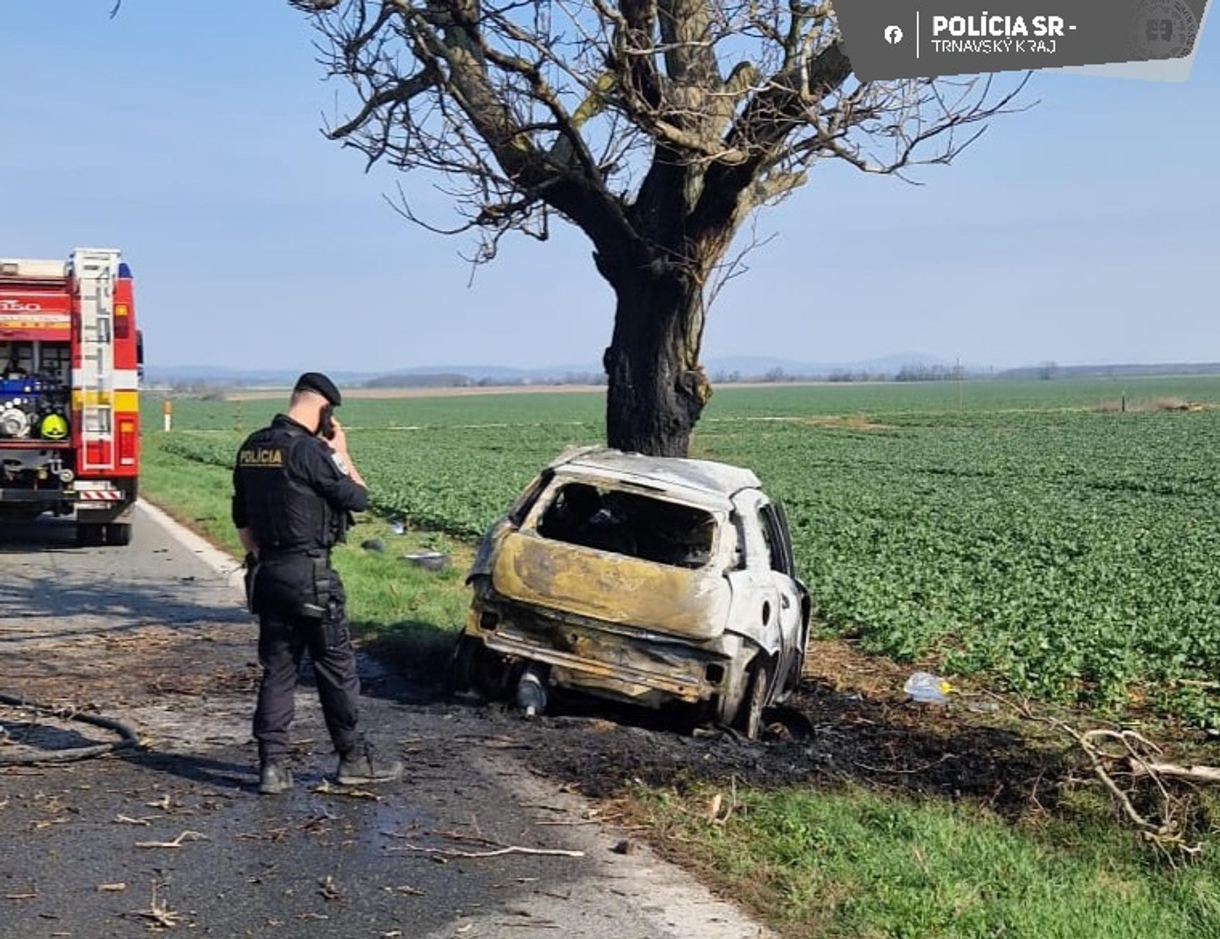 Tragická nehoda pri Trnave