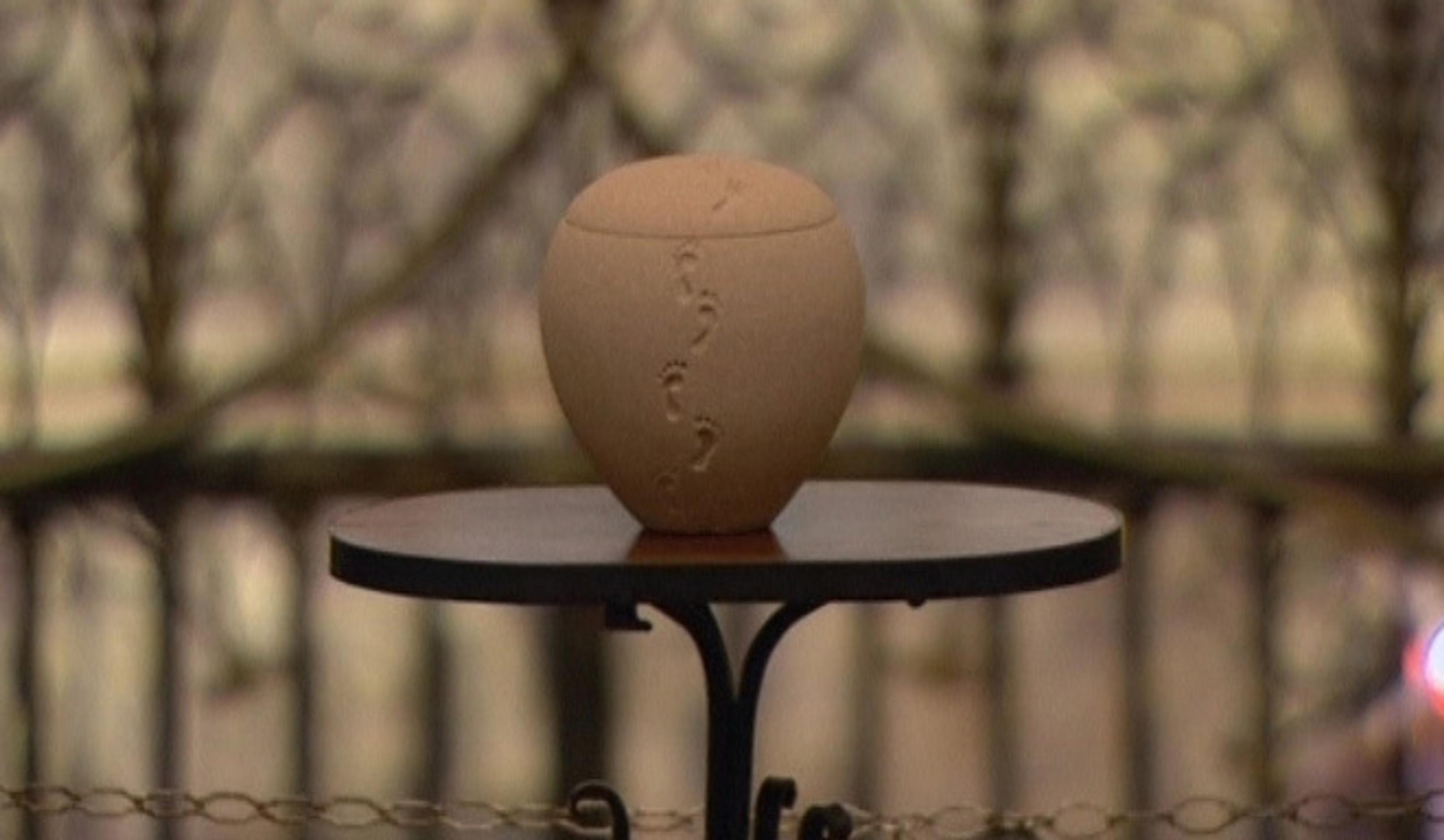 Urna s ostatkami Tito Vilanova.