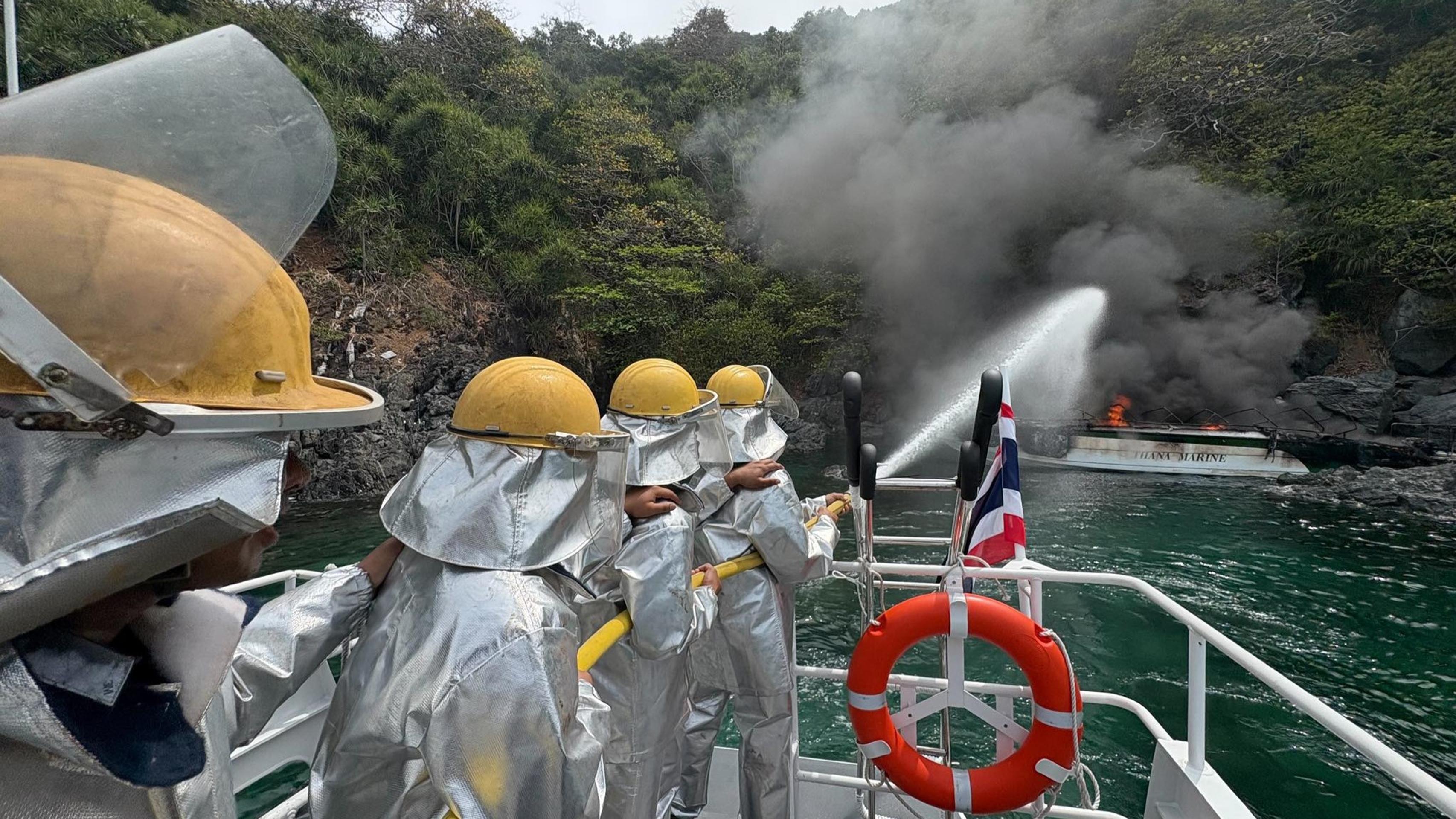 Rýchlostný čln v Thajsku vybuchol