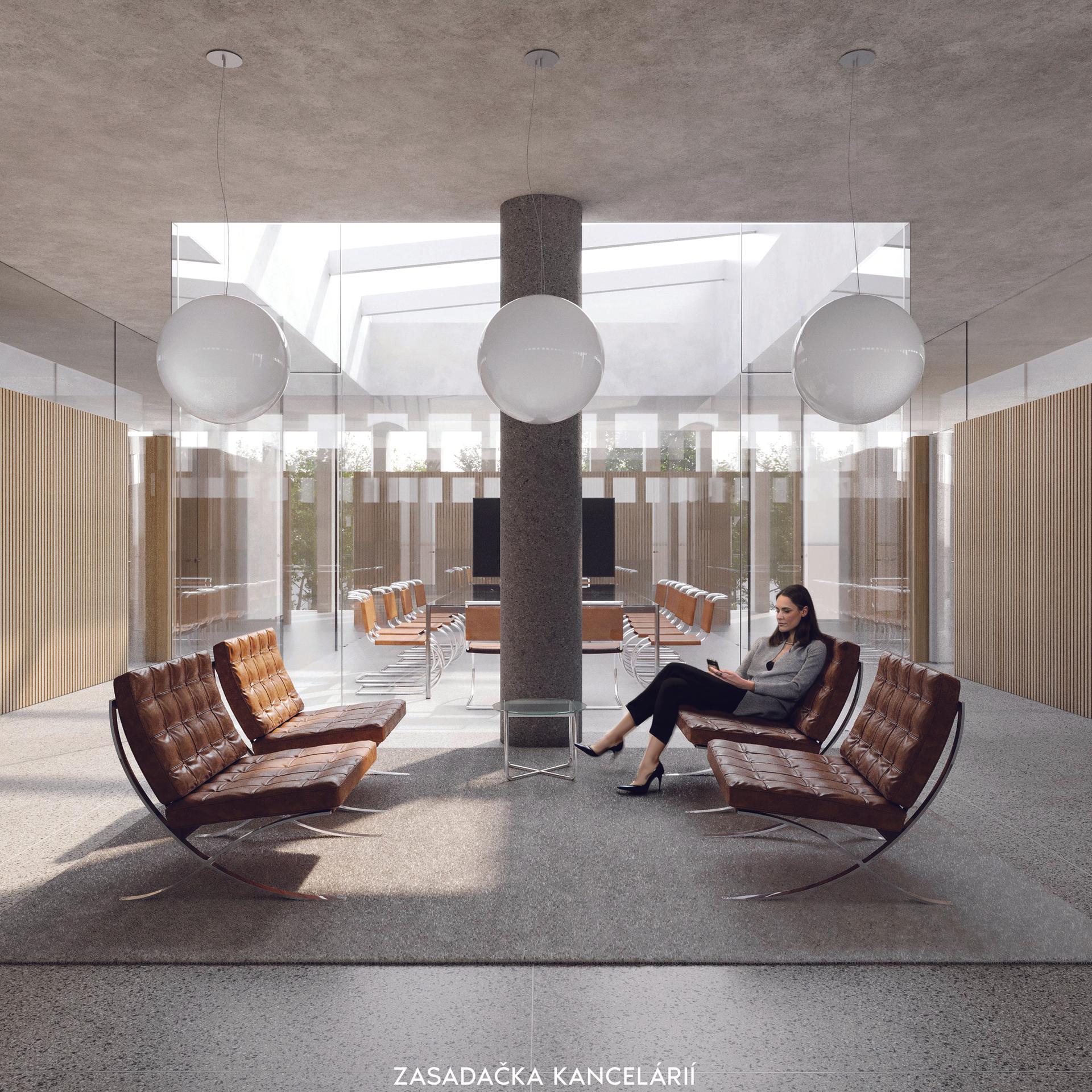 Vizualizácia novej budovy Úradu vlády SR