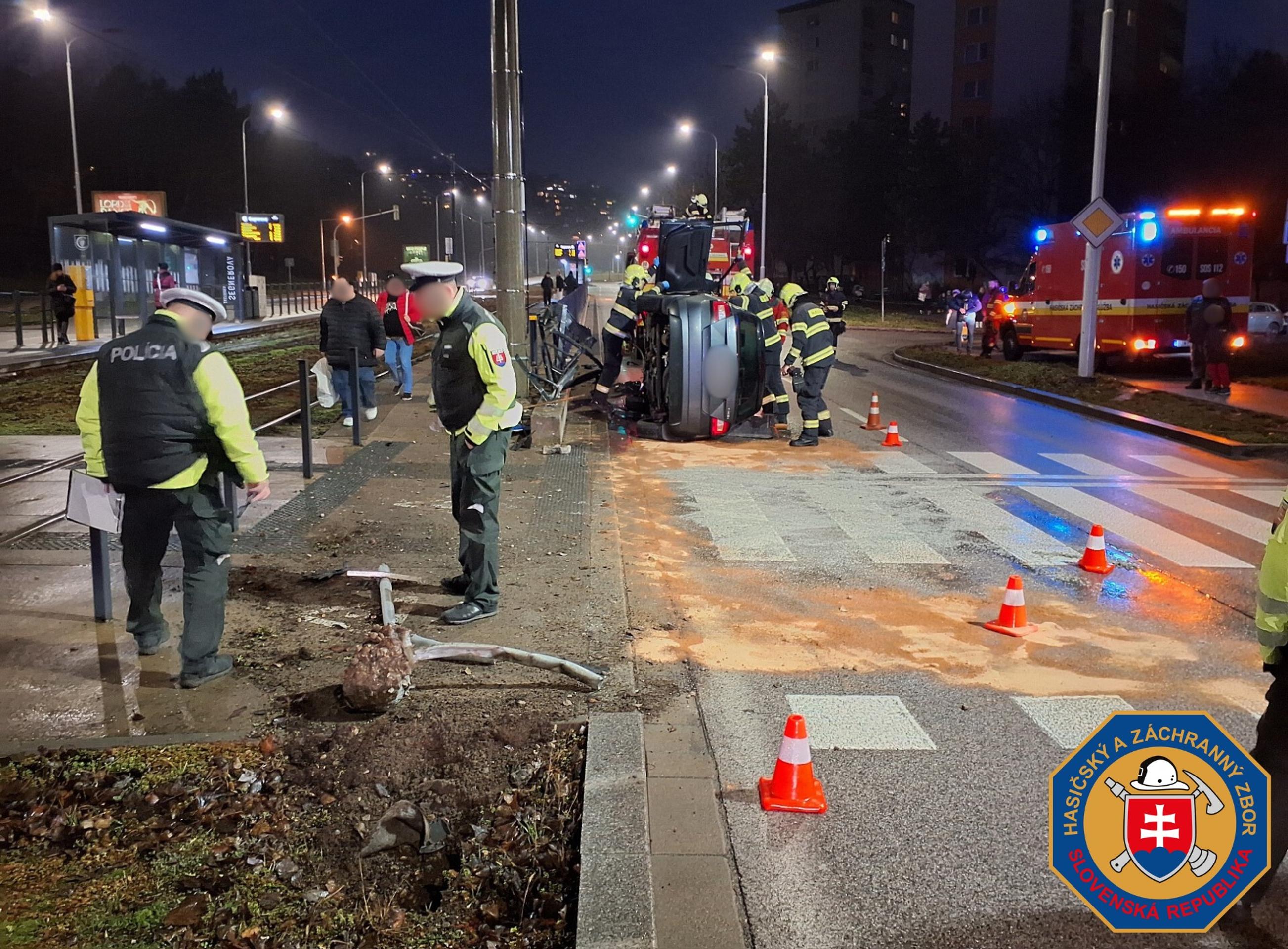 Nehoda v Bratislave