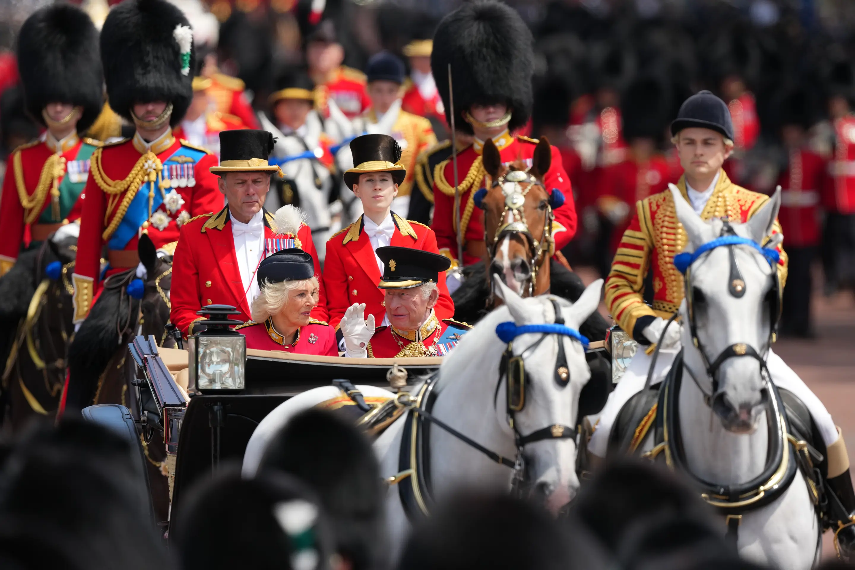 Trooping The Colour.