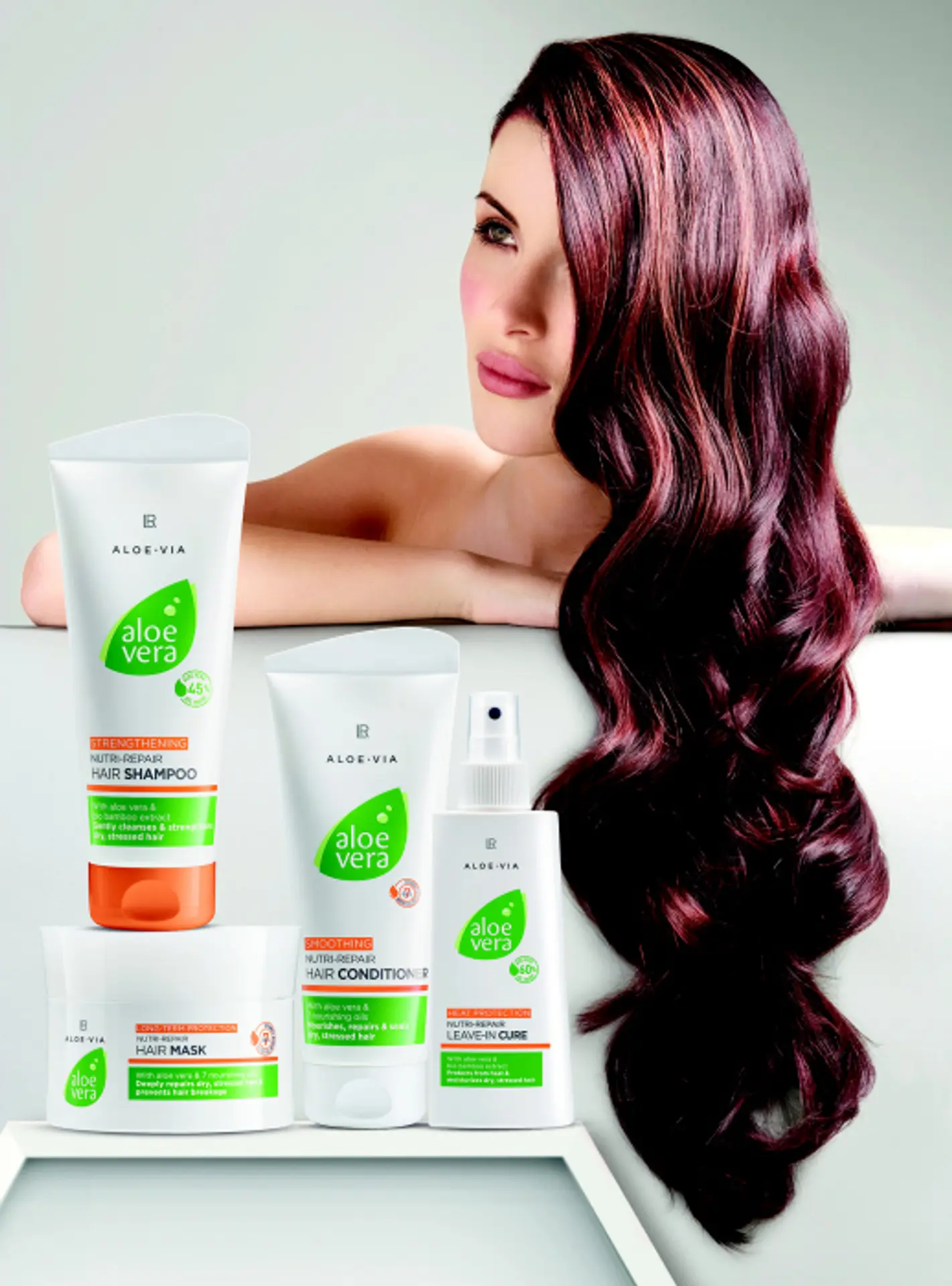 Aloe Via Hair Care.