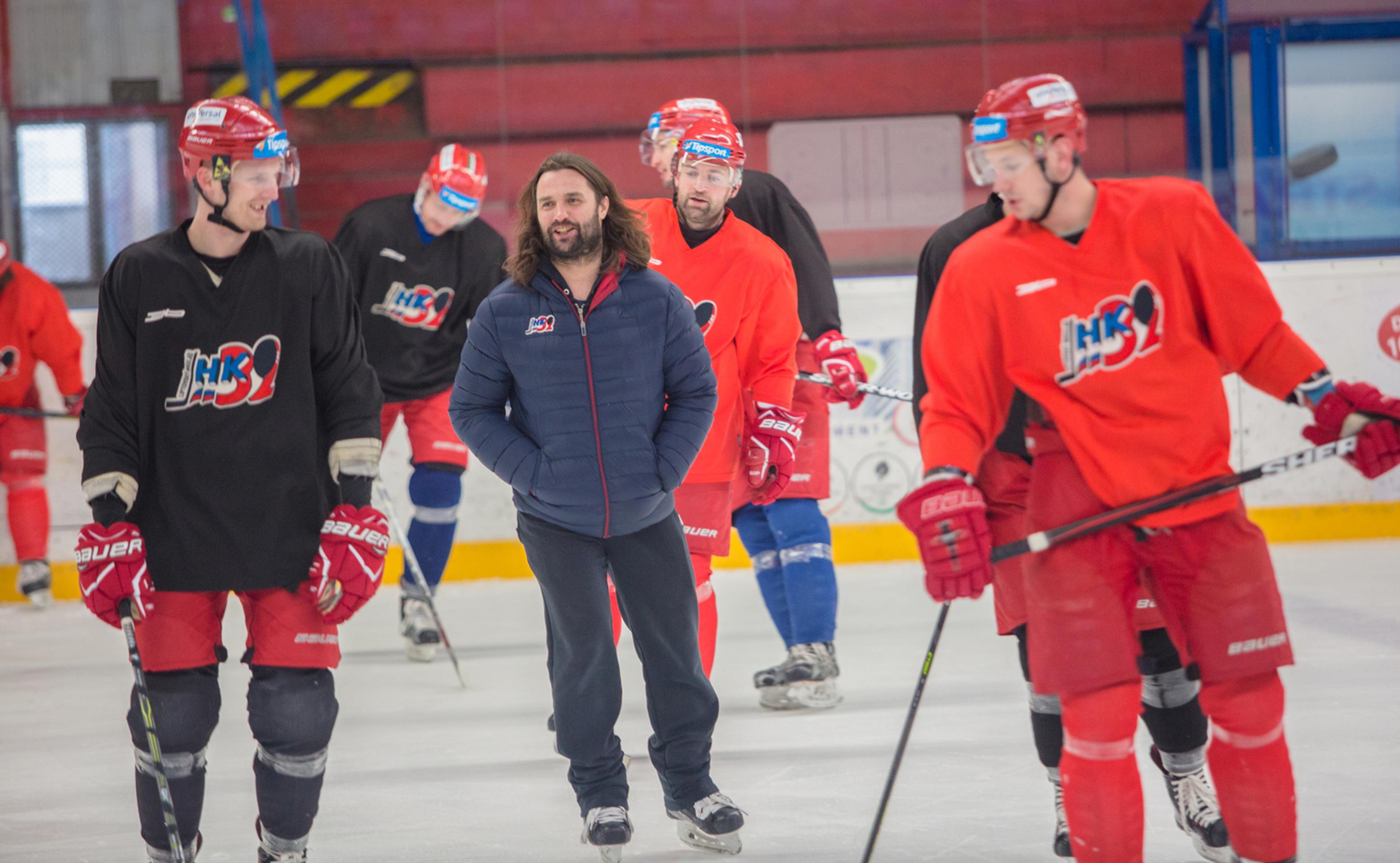 Marek Uram už ako nový tréner MHk Liptovský Mikuláš.